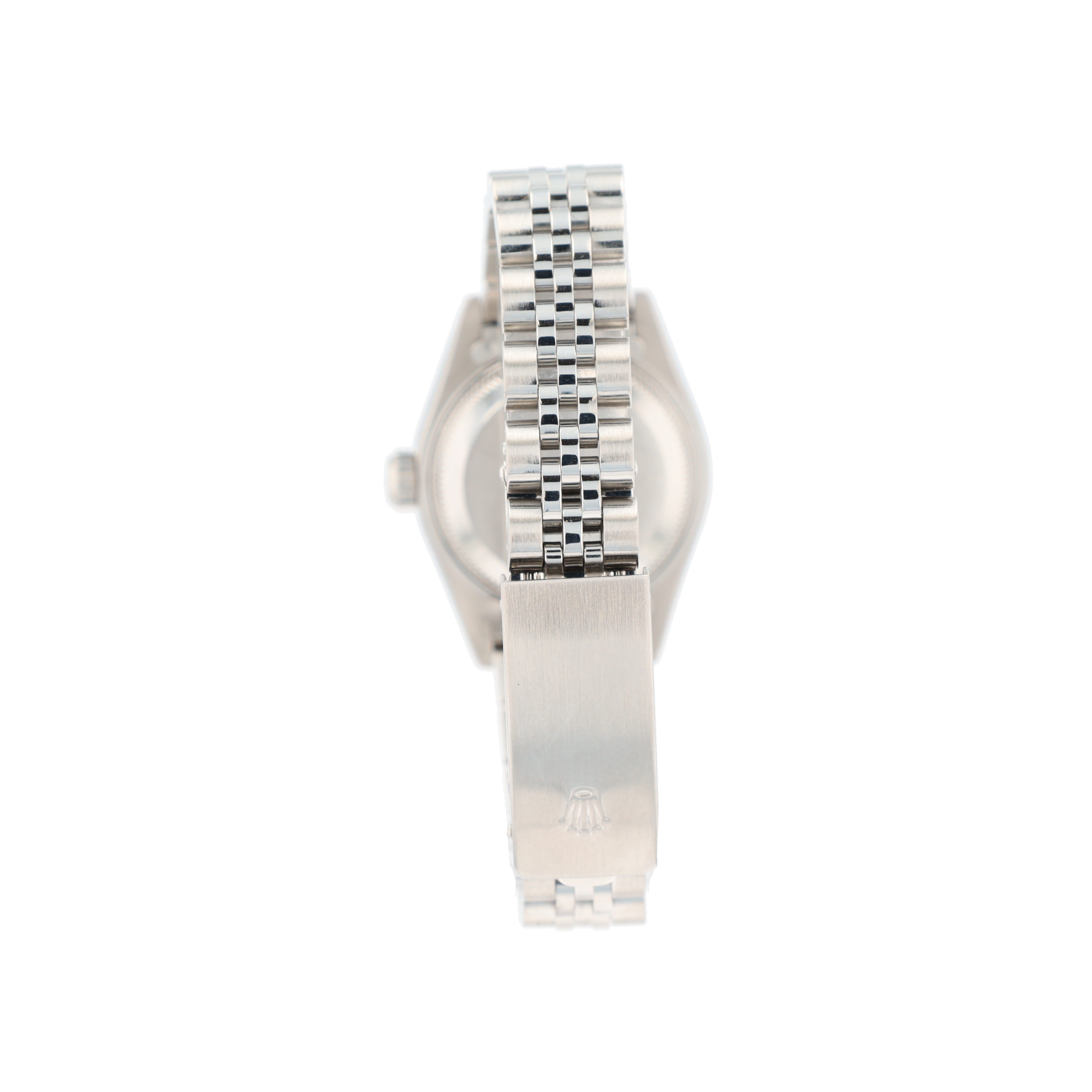 Rolex Datejust 69174 26mm Grey Index Dial Fluted Bezel Jubilee Band