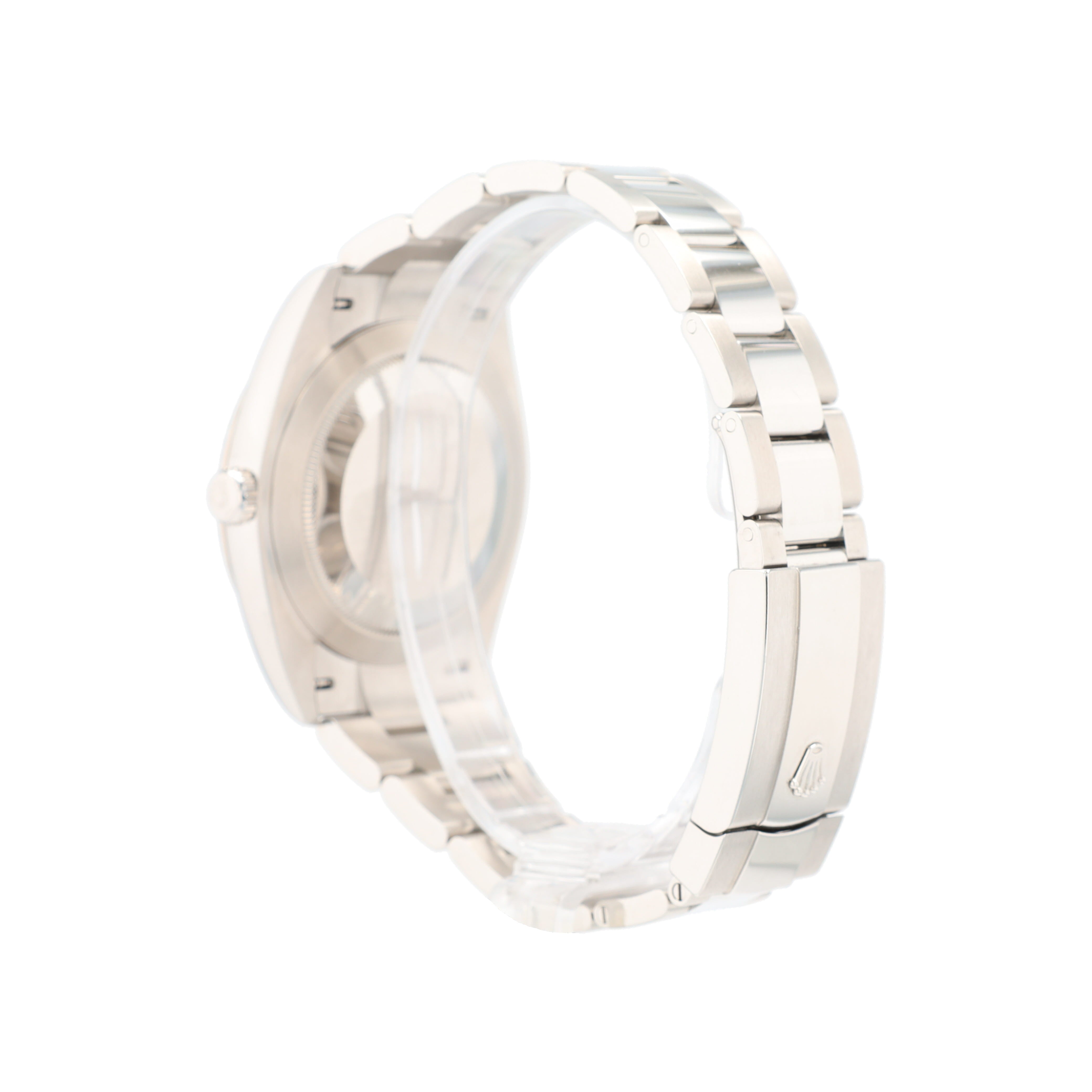 B&P Rolex Datejust 41 126334 41mm Grey Diamond(N.S.) Dial Fluted Bezel Oyster Band - Luxuriant Concierge