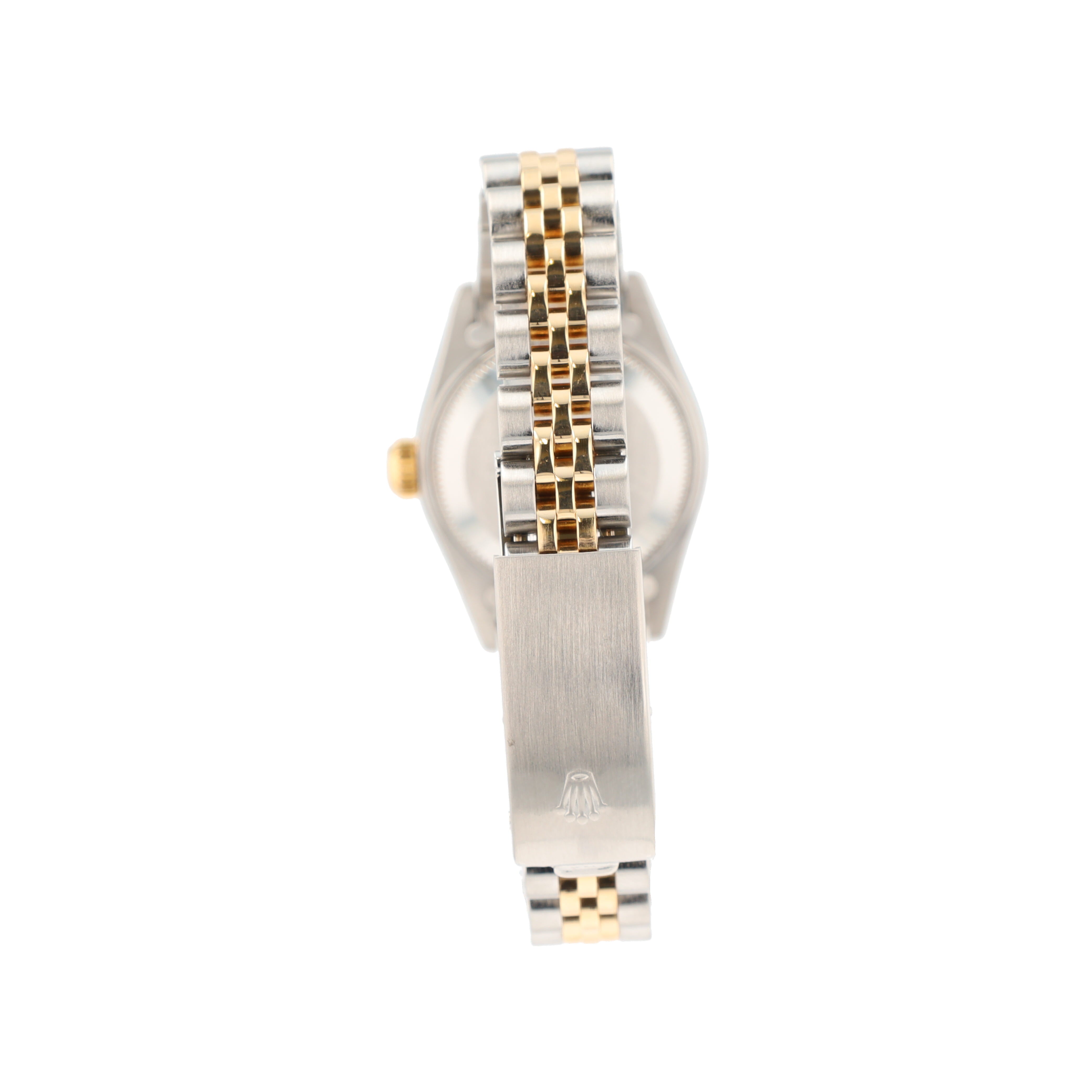 Rolex Datejust 69173 26mm Champagne Index Dial Fluted Bezel Jubilee Band