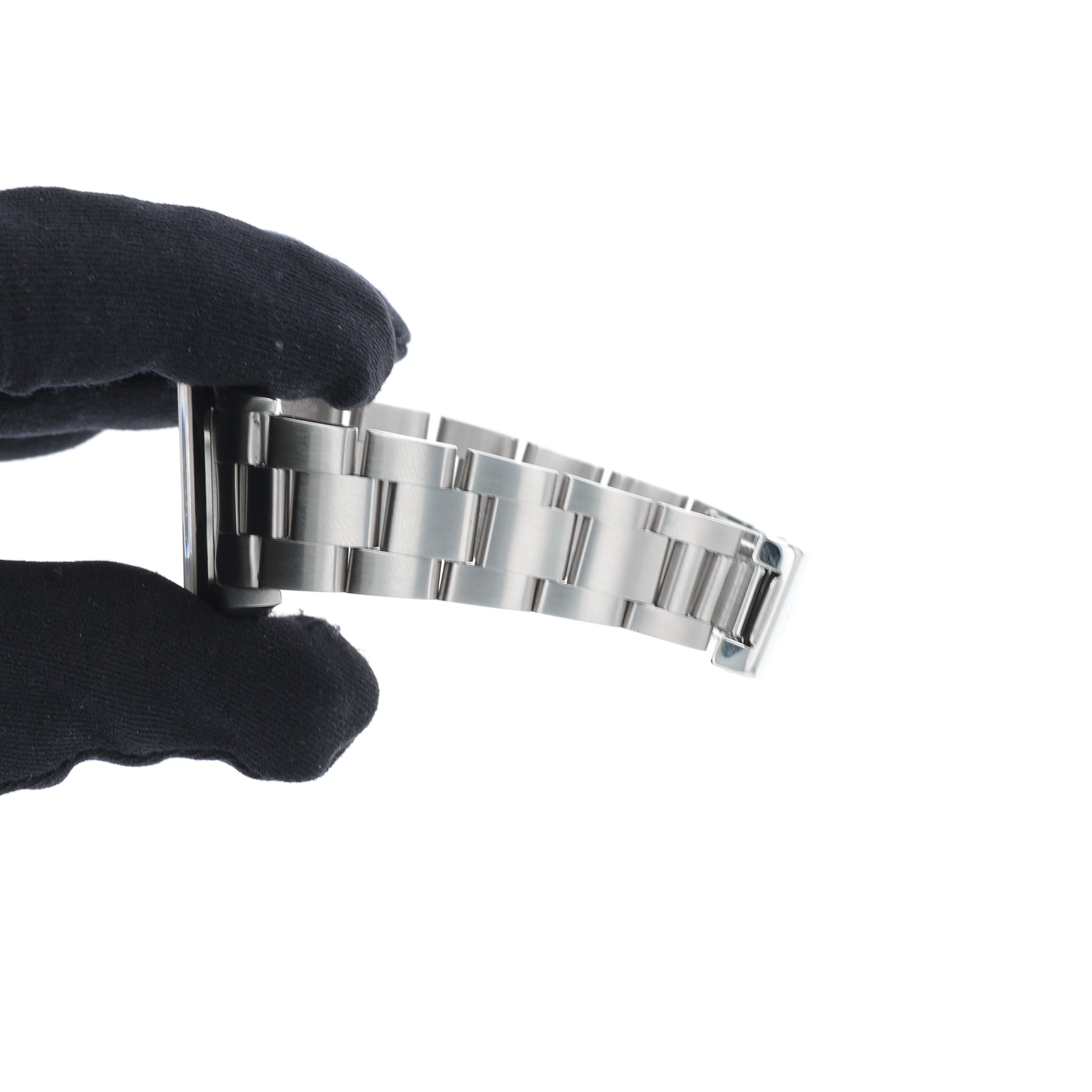 Rolex Air-King 14000 34mm Salmon Index & Arabic Dial Smooth Bezel Oyster Band - Luxuriant Concierge