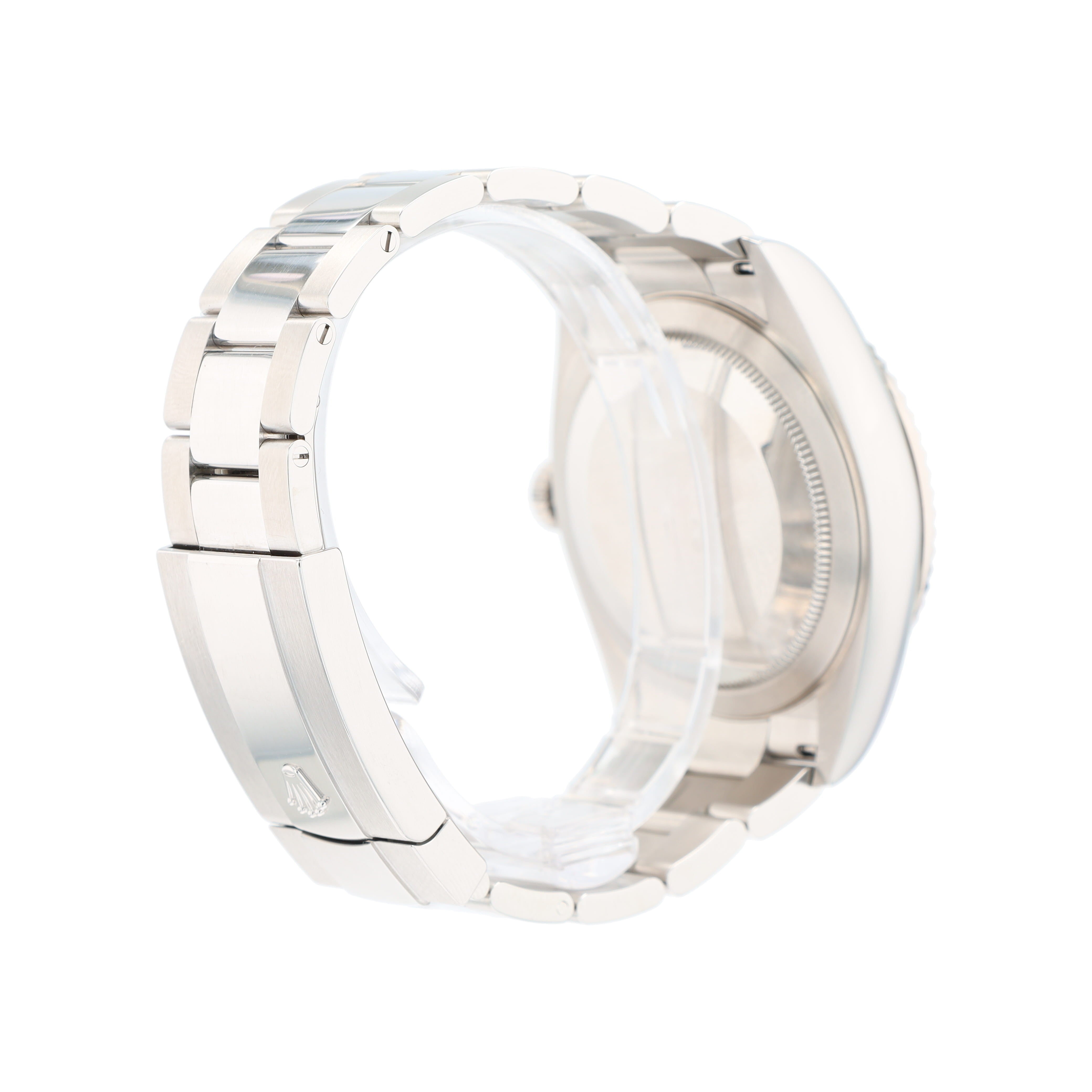 B&P Rolex Sky-Dweller 326934 42mm White Luminous Dial Fluted Bezel Oyster Band