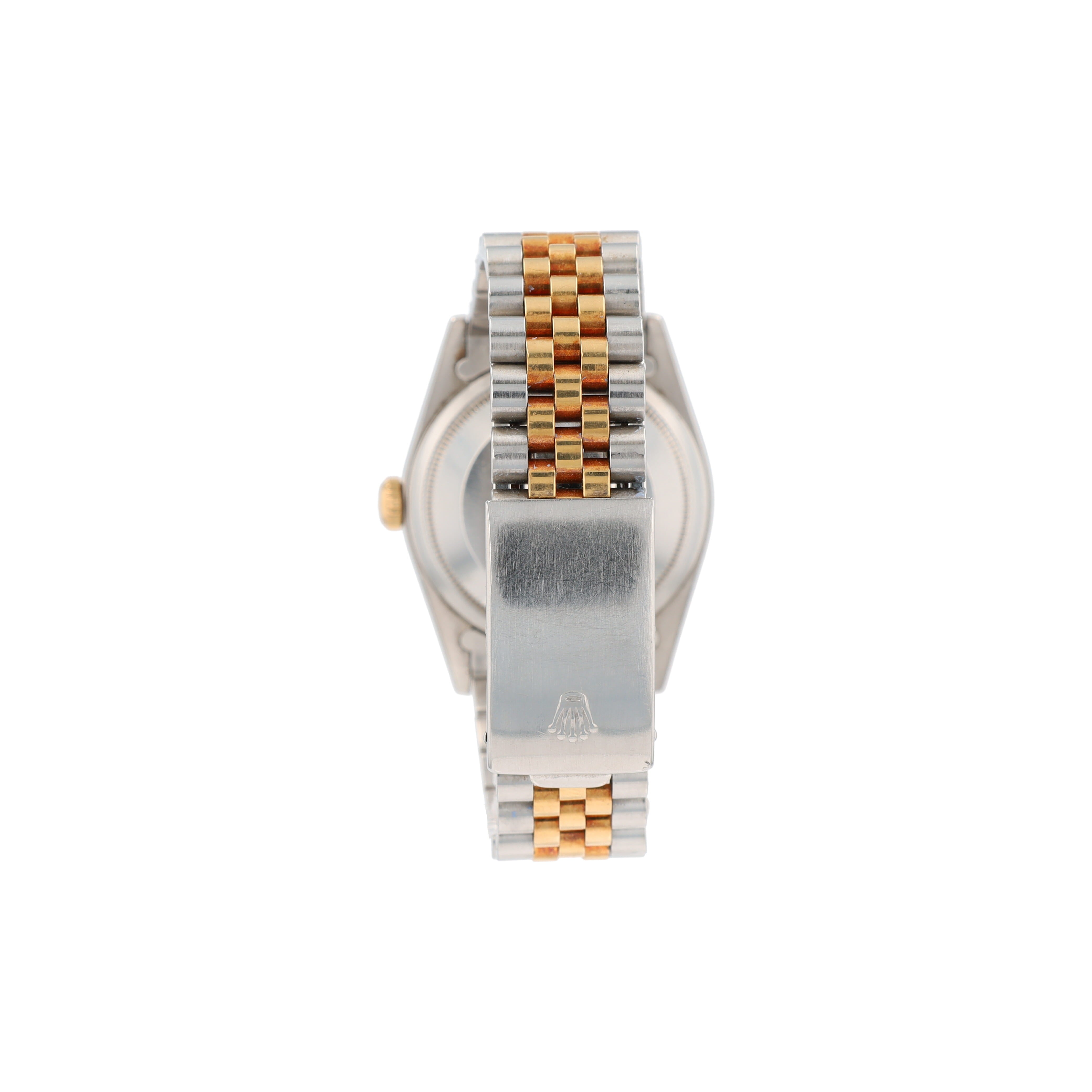 Rolex Datejust 16233 36mm Champagne Diamonds (O.S) Dial Fluted Bezel Jubilee Band
