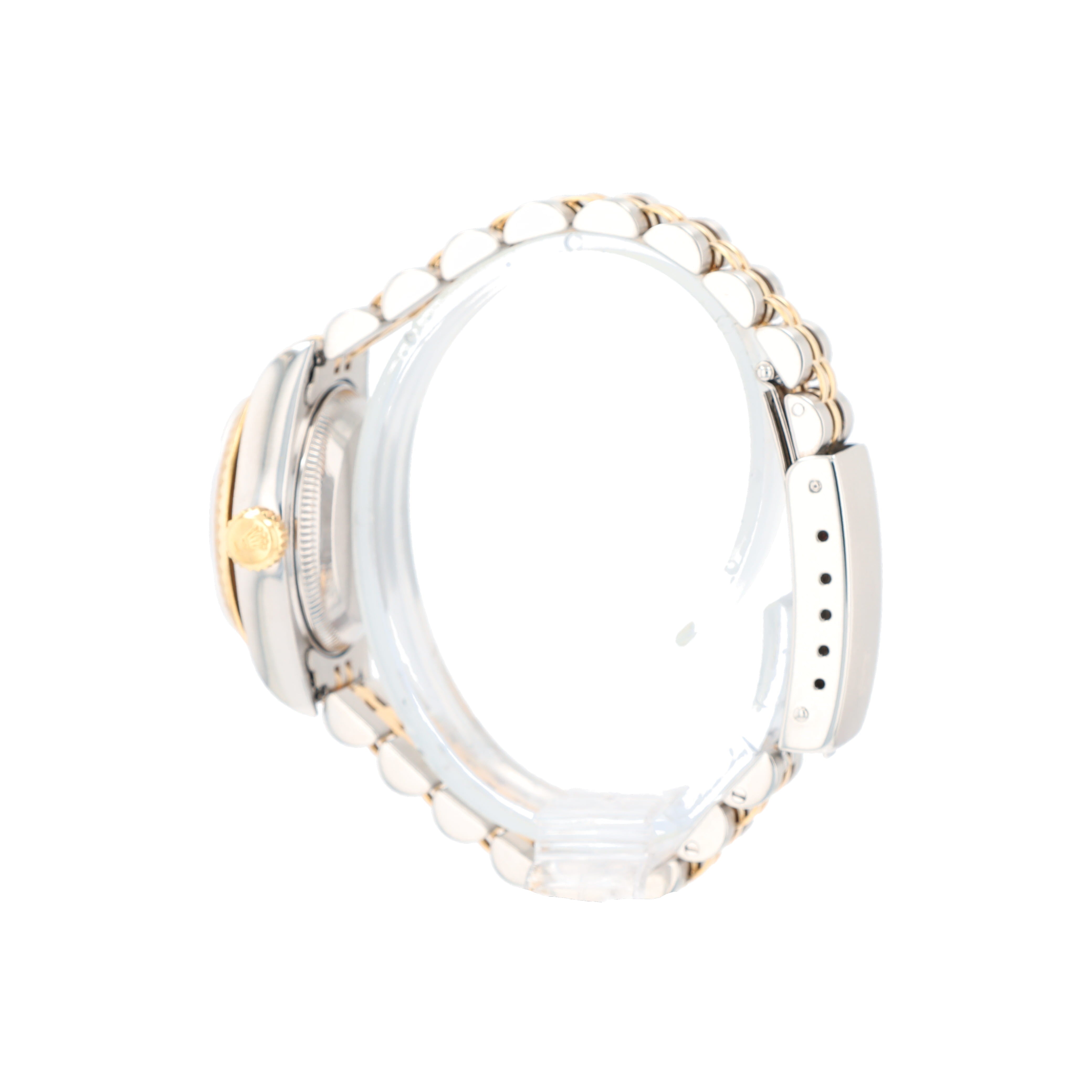 Rolex Datejust 69173 26mm Grey Roman Numeral Dial Flluted Bezel Jubilee Band - Luxuriant Concierge