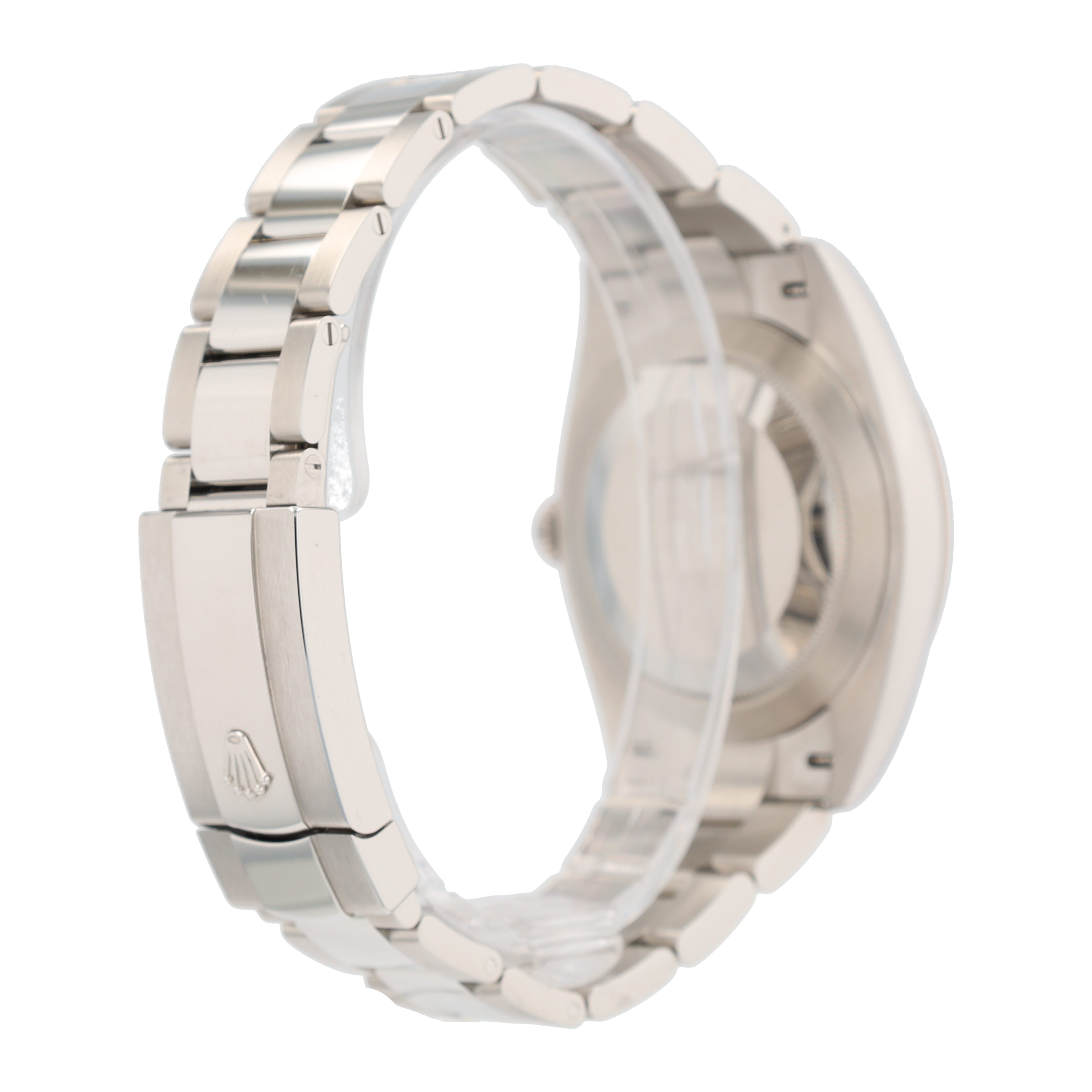 B&P Rolex Datejust 41 126334 41mm Grey Diamond(N.S.) Dial Fluted Bezel Oyster Band - Luxuriant Concierge