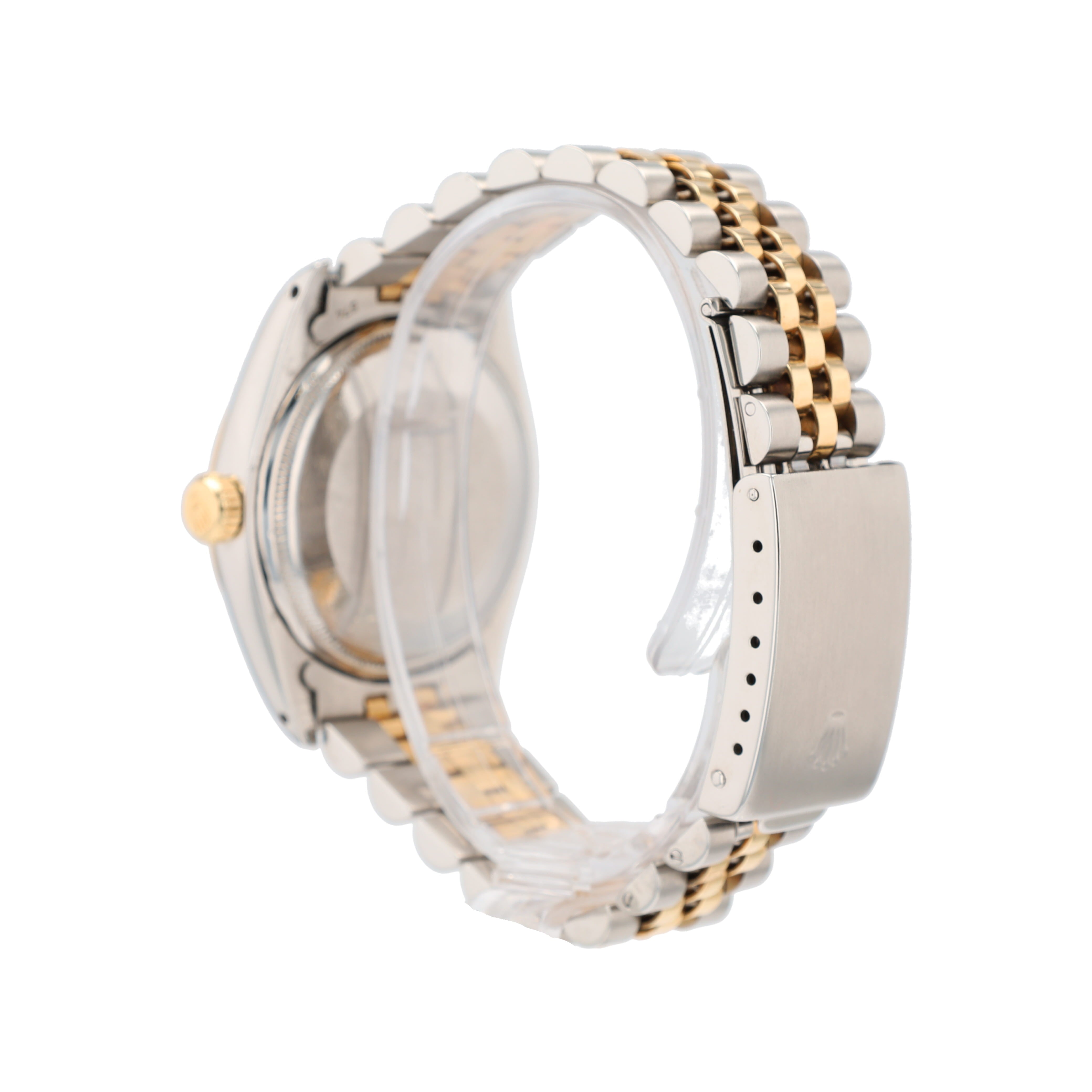 Rolex Air-King-Date 5701 36mm Champagne Index Dial Bezel Jubilee Band - Luxuriant Concierge