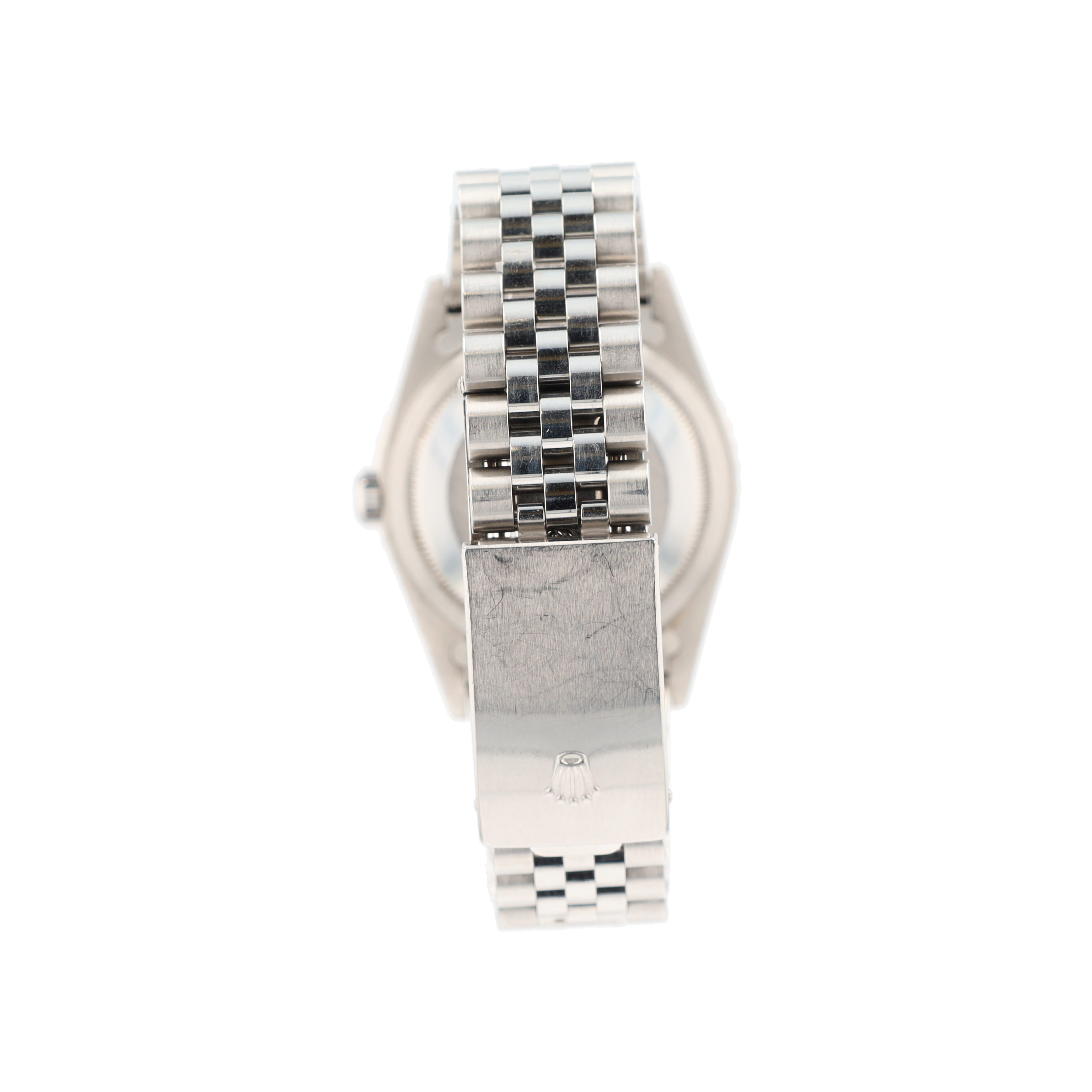 Rolex Datejust 16264 36mm Black Index Dial Turn-O-Graph Bezel Jubilee Band