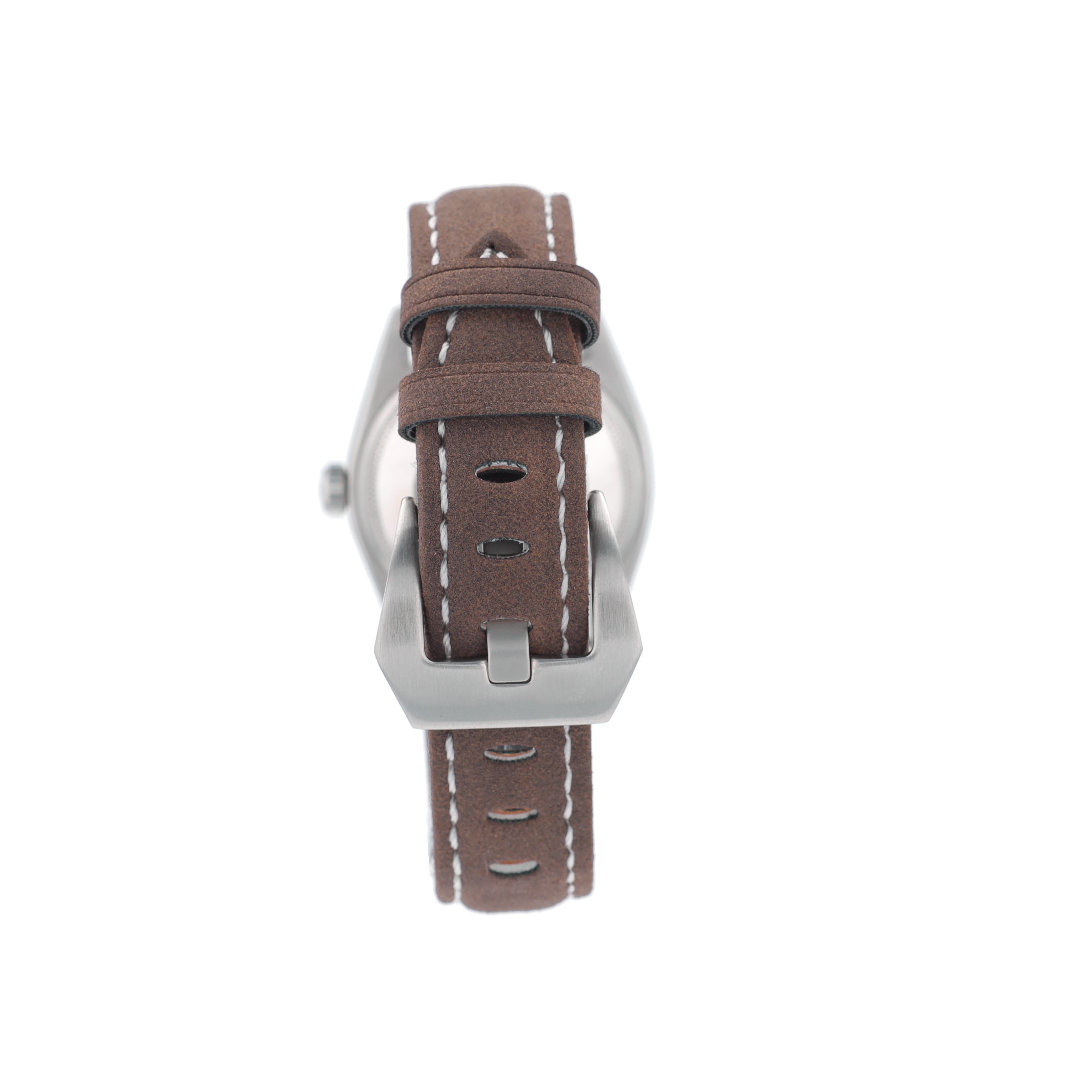 Rolex Date 1500 34mm Silver Index Dial Smooth Bezel Oyster Band - Luxuriant Concierge