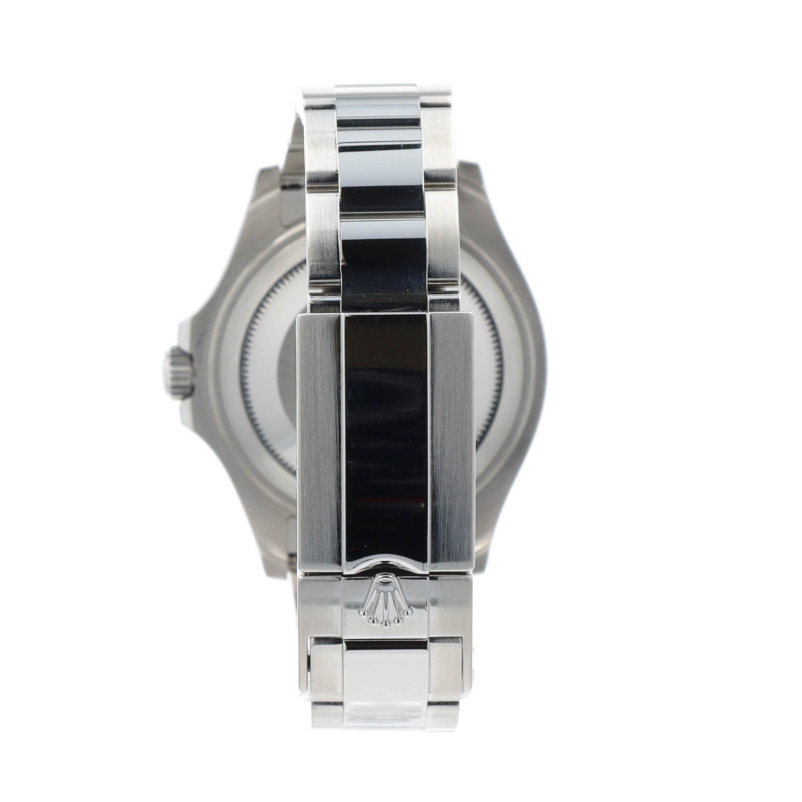 Rolex Ladies Yacht-Master 268622 Gray Dial Platinum & SS Oyster Watch 37mm - Luxuriant Concierge