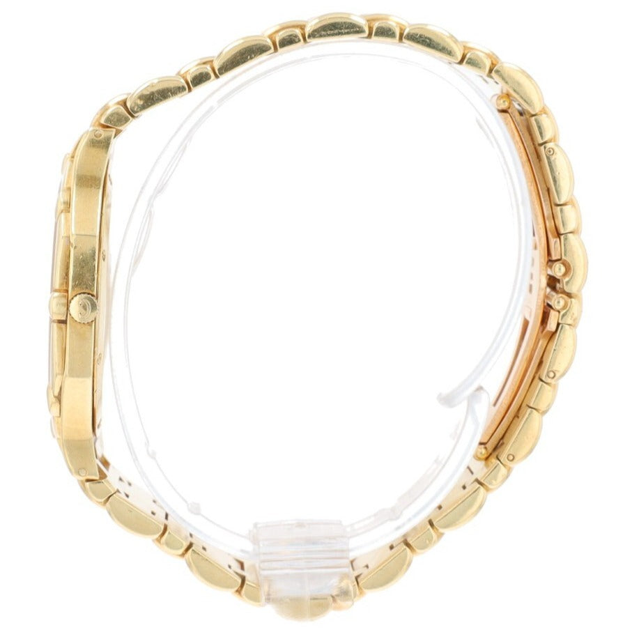 Concord Saratoga 18K Solid Yellow Gold Champagne Roman Numeral Dial Unisex Watch