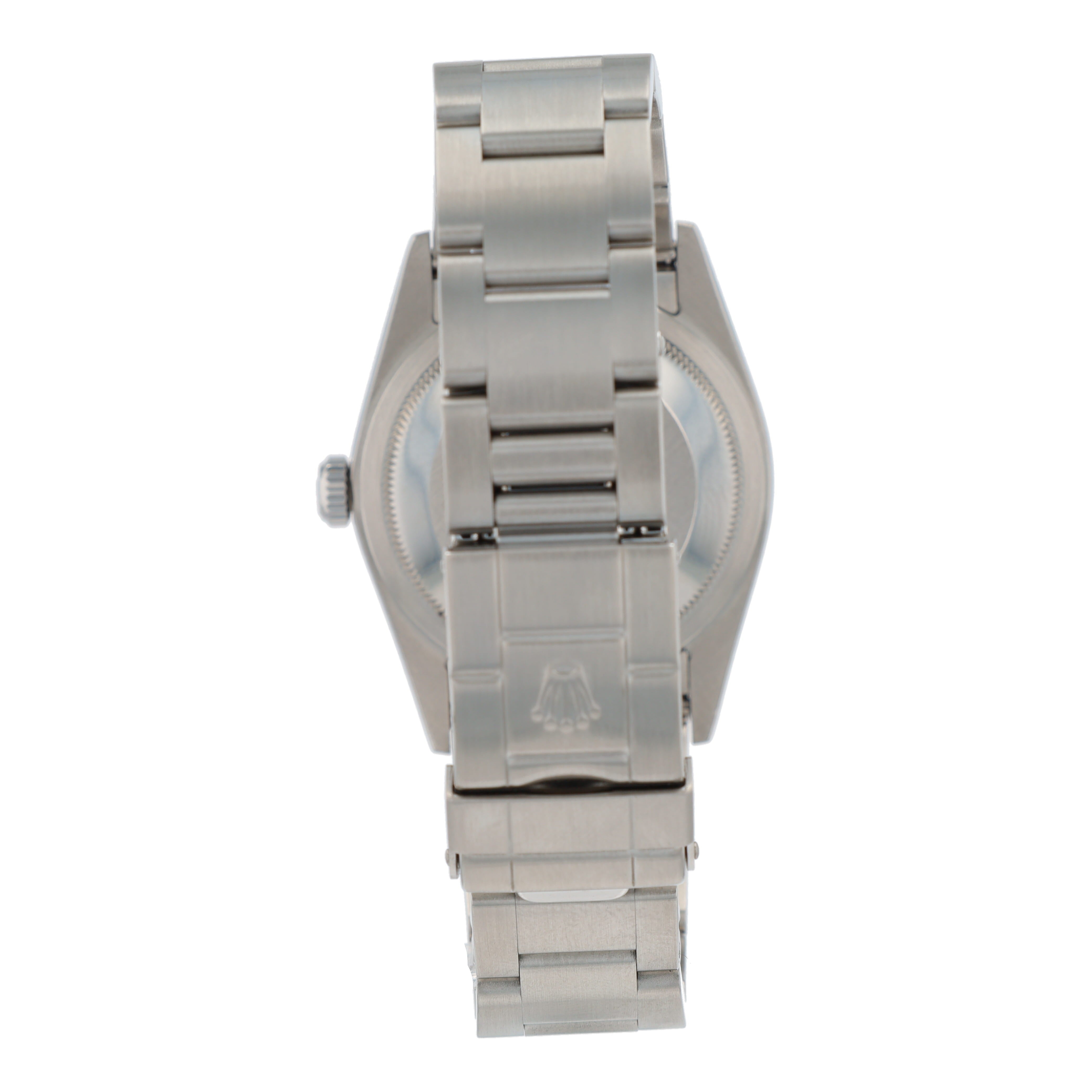 Rolex Explorer 114270 36mm Black Index Luminous & Arabic Dial Smooth Bezel Oyster Band - Luxuriant Concierge