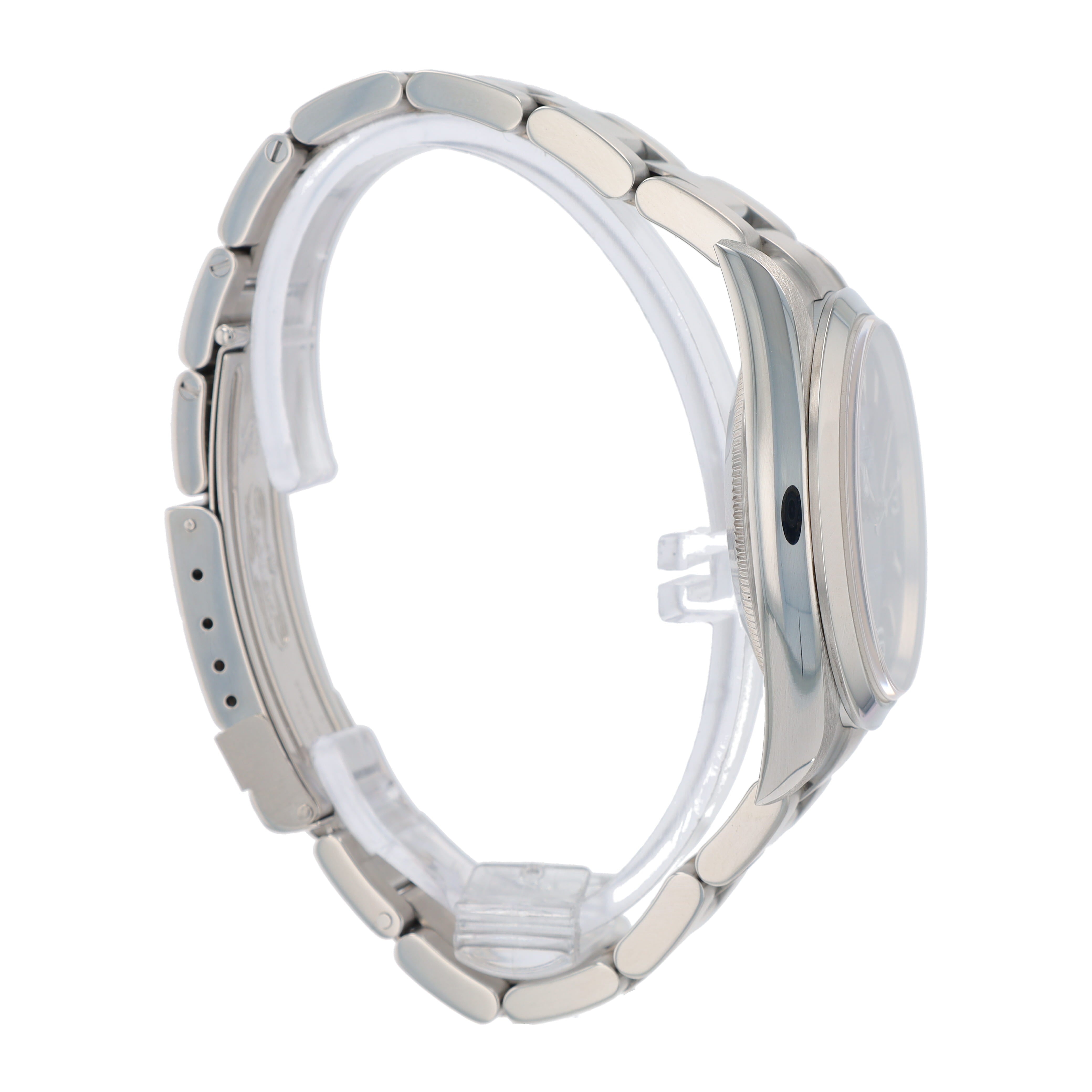 Rolex Explorer 114270 36mm Black Index Luminous & Arabic Dial Smooth Bezel Oyster Band - Luxuriant Concierge