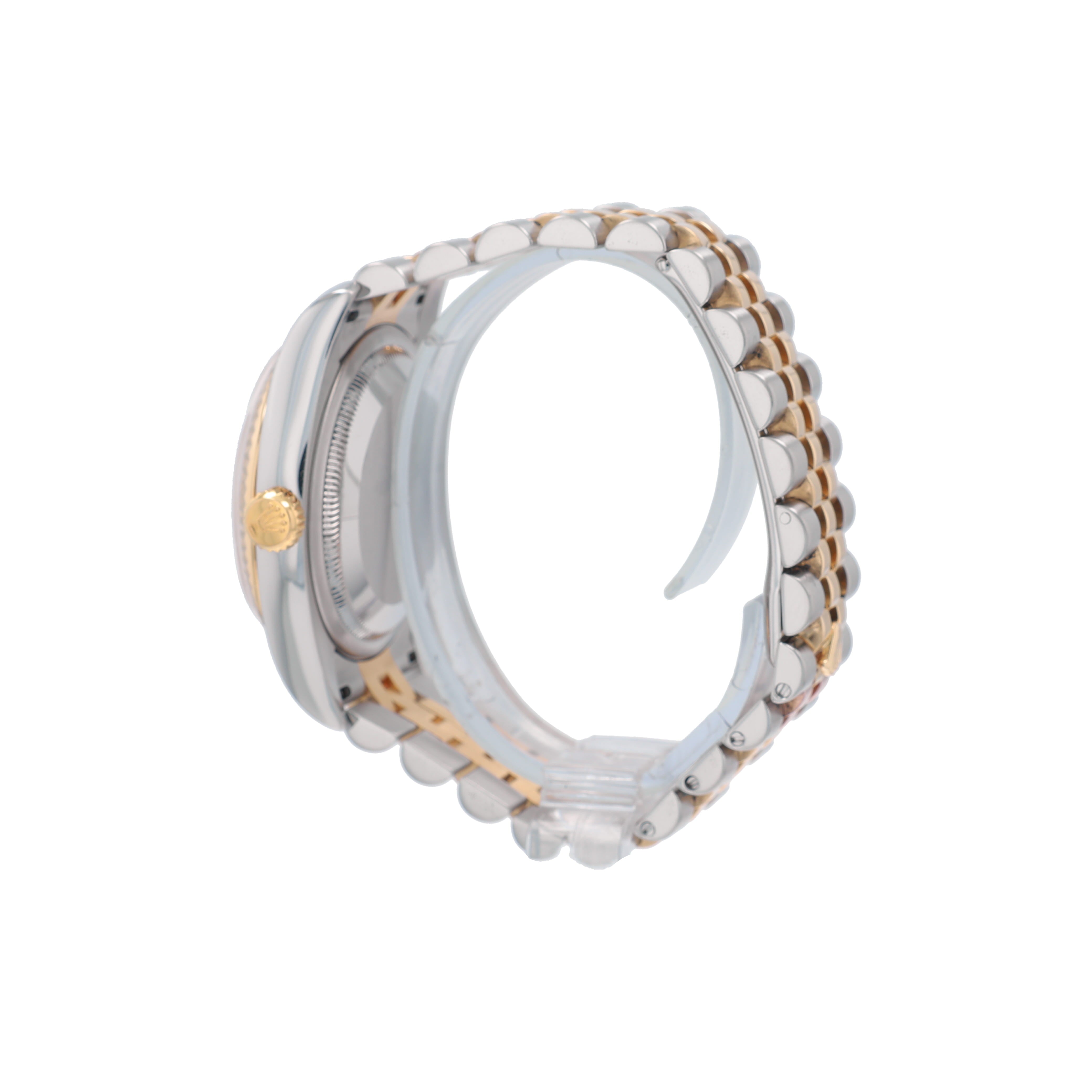Rolex Datejust 116233 36mm Champagne Jubilee Diamonds Dial Fluted Bezel Jubilee Band - Luxuriant Concierge