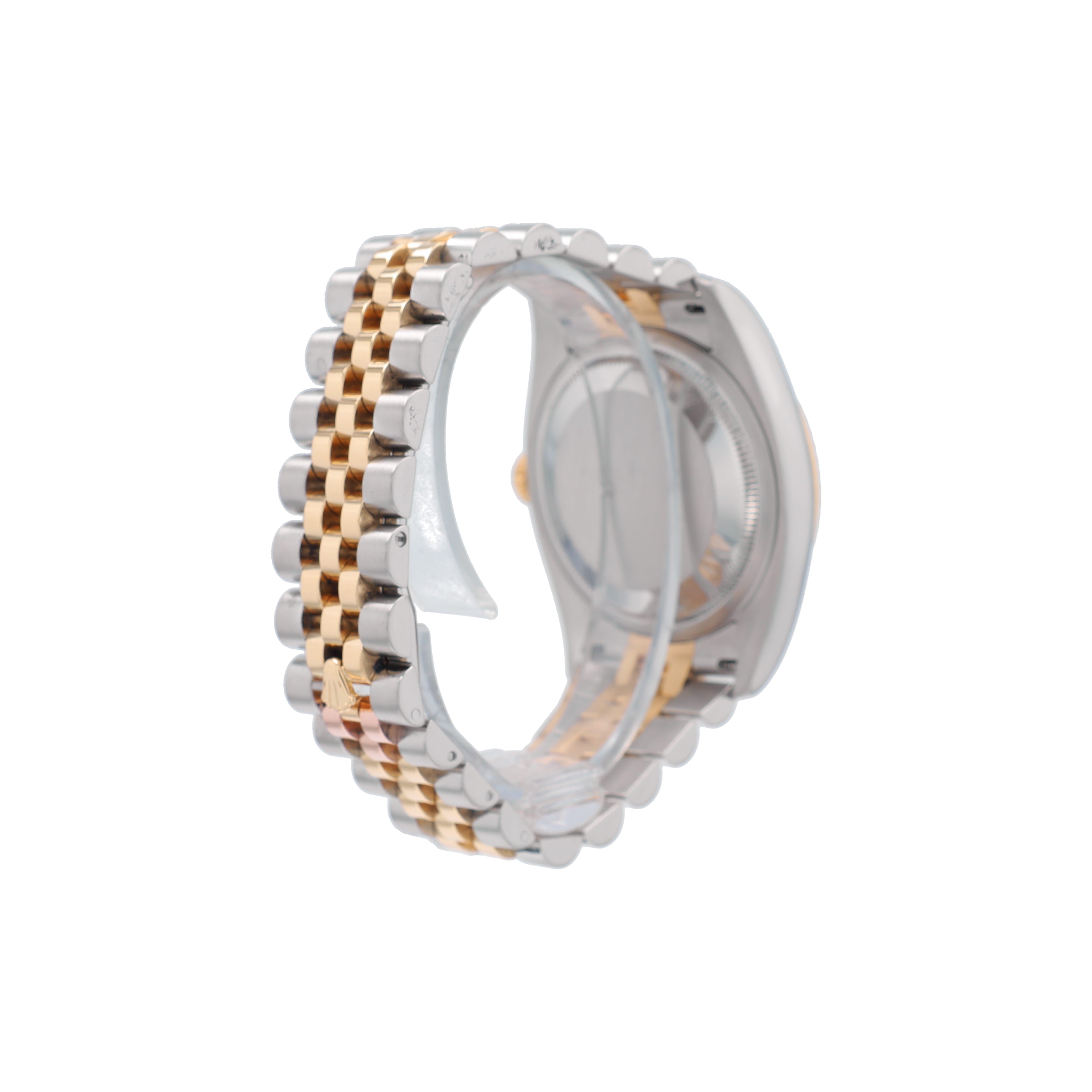 Rolex Datejust 116233 36mm Champagne Jubilee Diamonds Dial Fluted Bezel Jubilee Band - Luxuriant Concierge