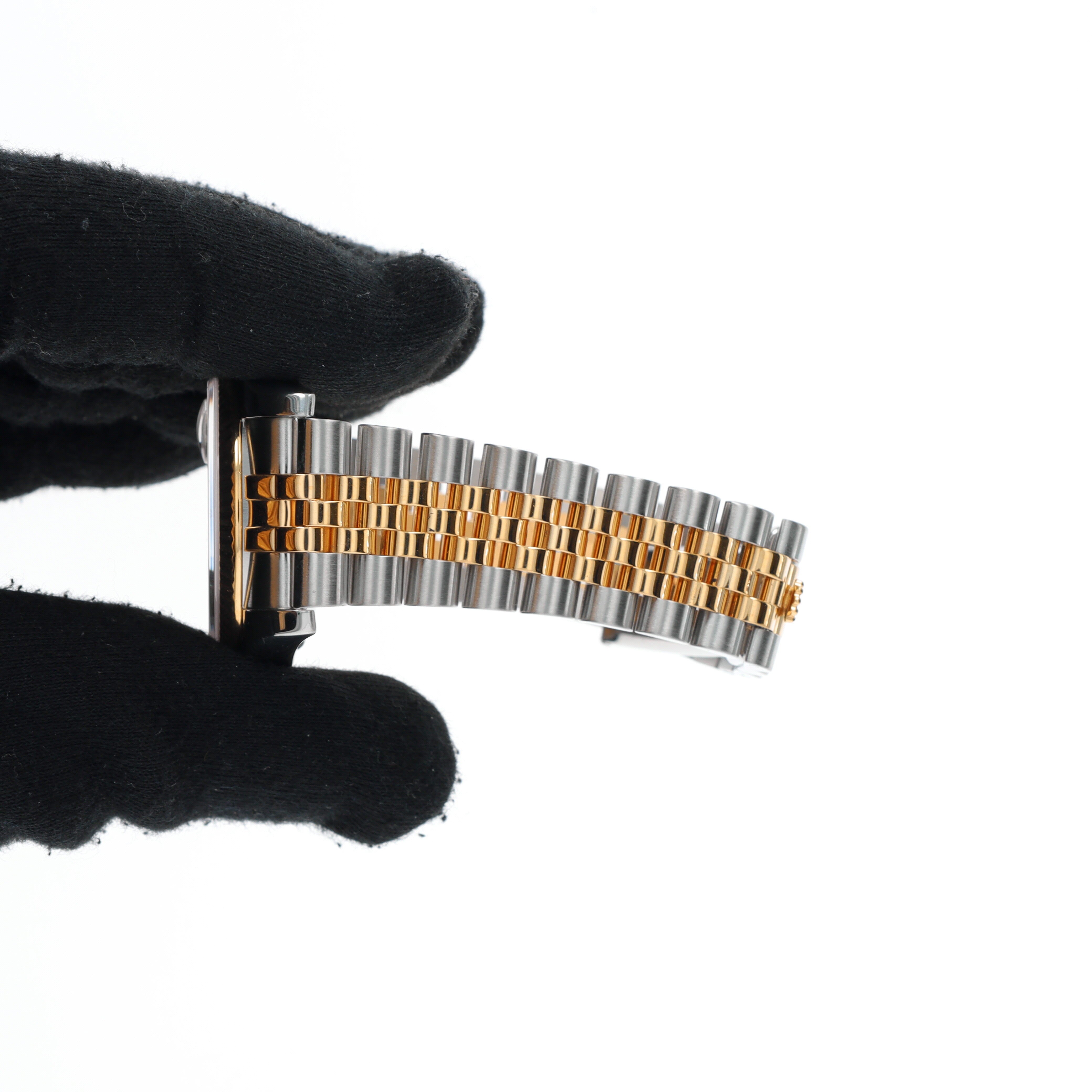 Rolex Datejust 116233 36mm Champagne Jubilee Diamonds Dial Fluted Bezel Jubilee Band - Luxuriant Concierge