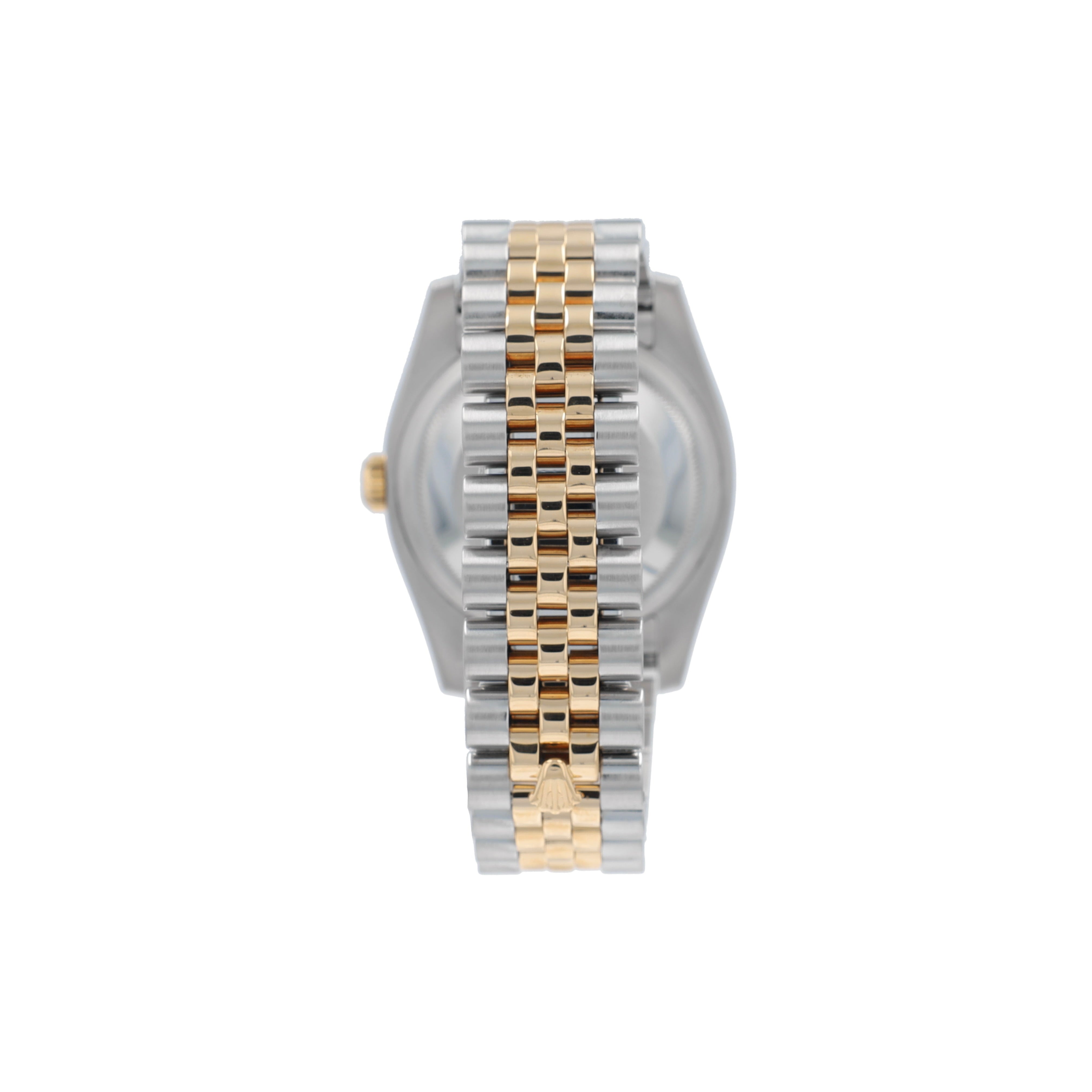 B&P Rolex Datejust 116233 36mm Blue Diamonds Dial Fluted Bezel Jubilee Band - Luxuriant Concierge