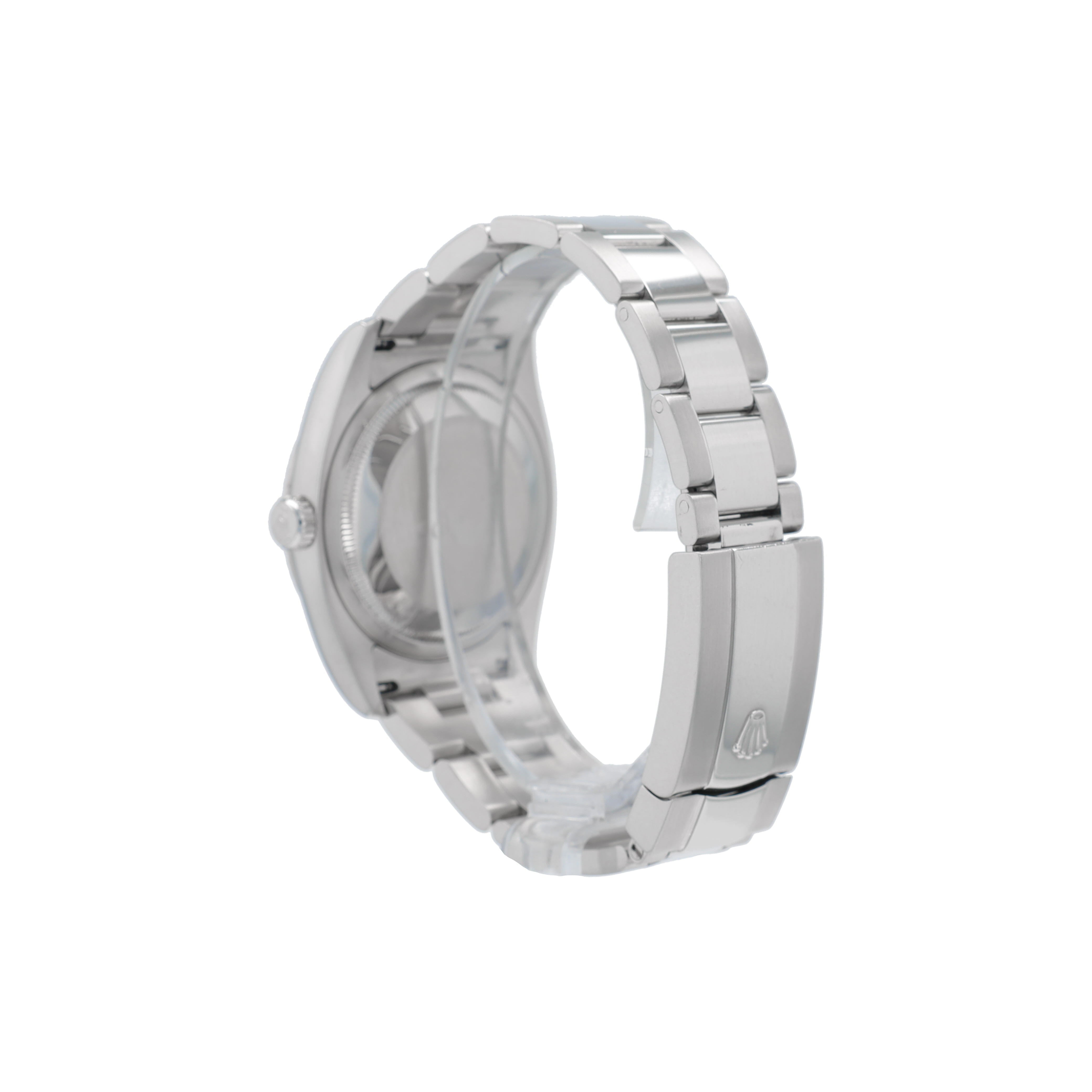 Rolex Datejust 116234 36mm Silver Roman Numeral Dial Fluted Bezel Oyster Band - Luxuriant Concierge