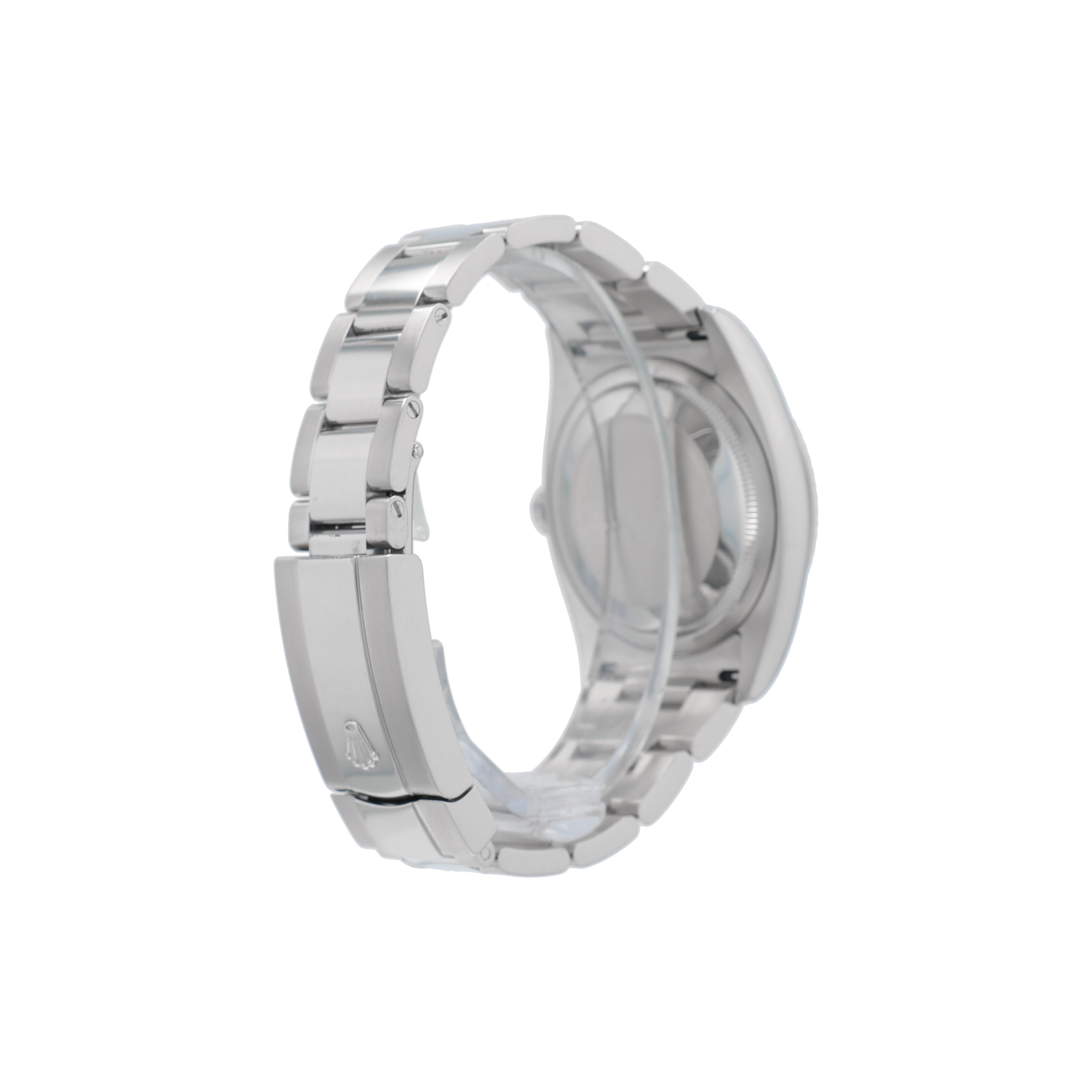 Rolex Datejust 116234 36mm Silver Roman Numeral Dial Fluted Bezel Oyster Band - Luxuriant Concierge