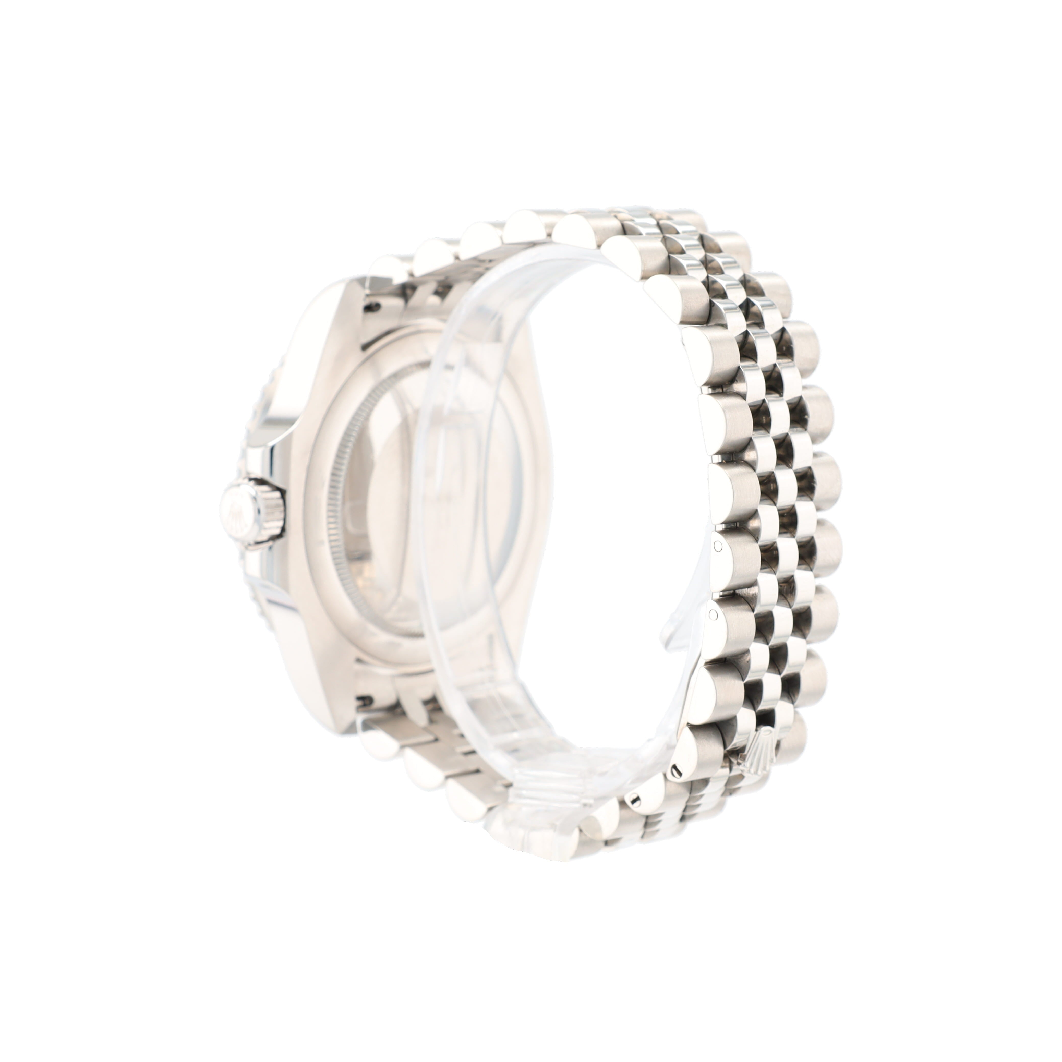 B&P Rolex GMT Master II 116710 40mm Black Index Luminous Dial GMT Bezel Jubilee Band - Luxuriant Concierge