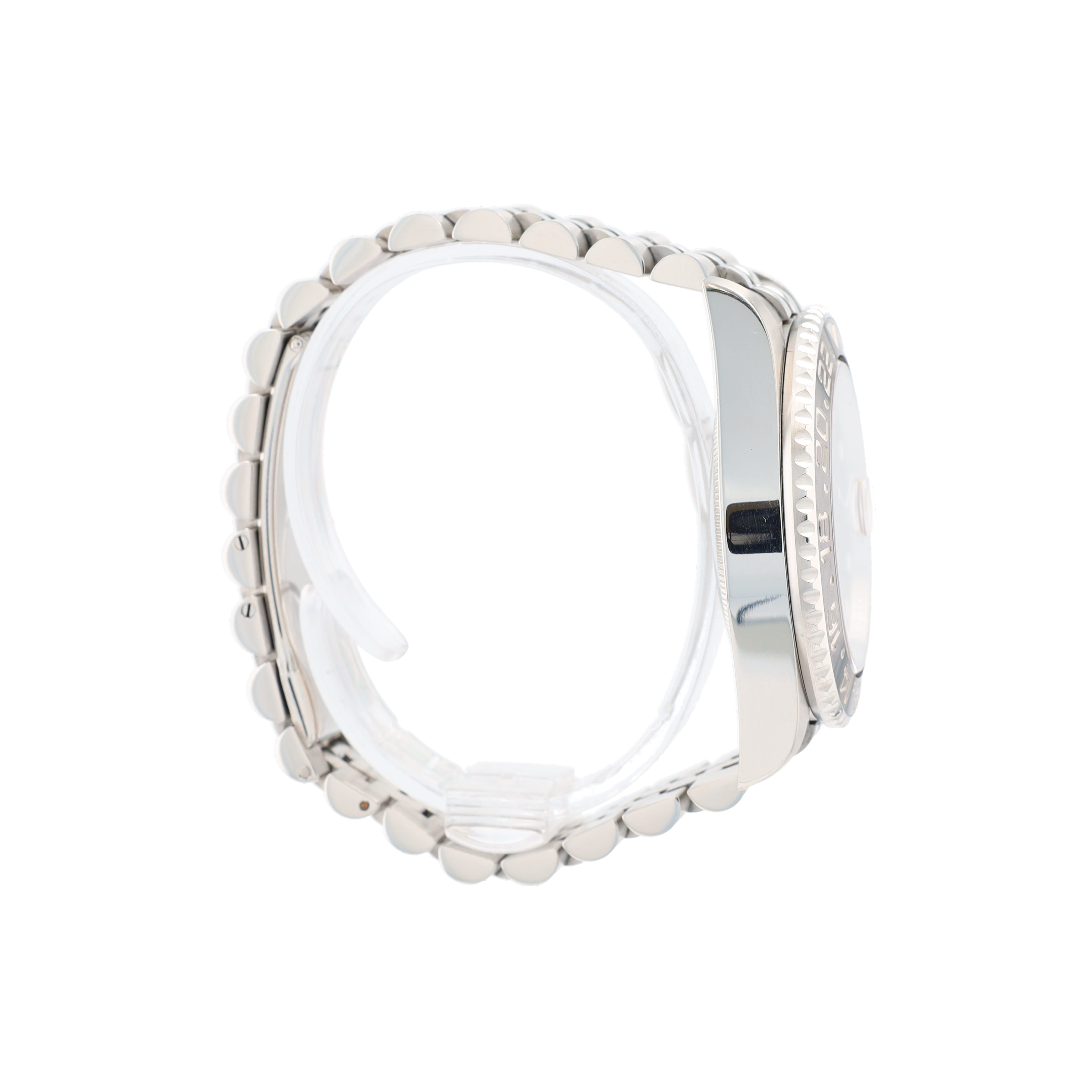 B&P Rolex GMT Master II 116710 40mm Black Index Luminous Dial GMT Bezel Jubilee Band - Luxuriant Concierge