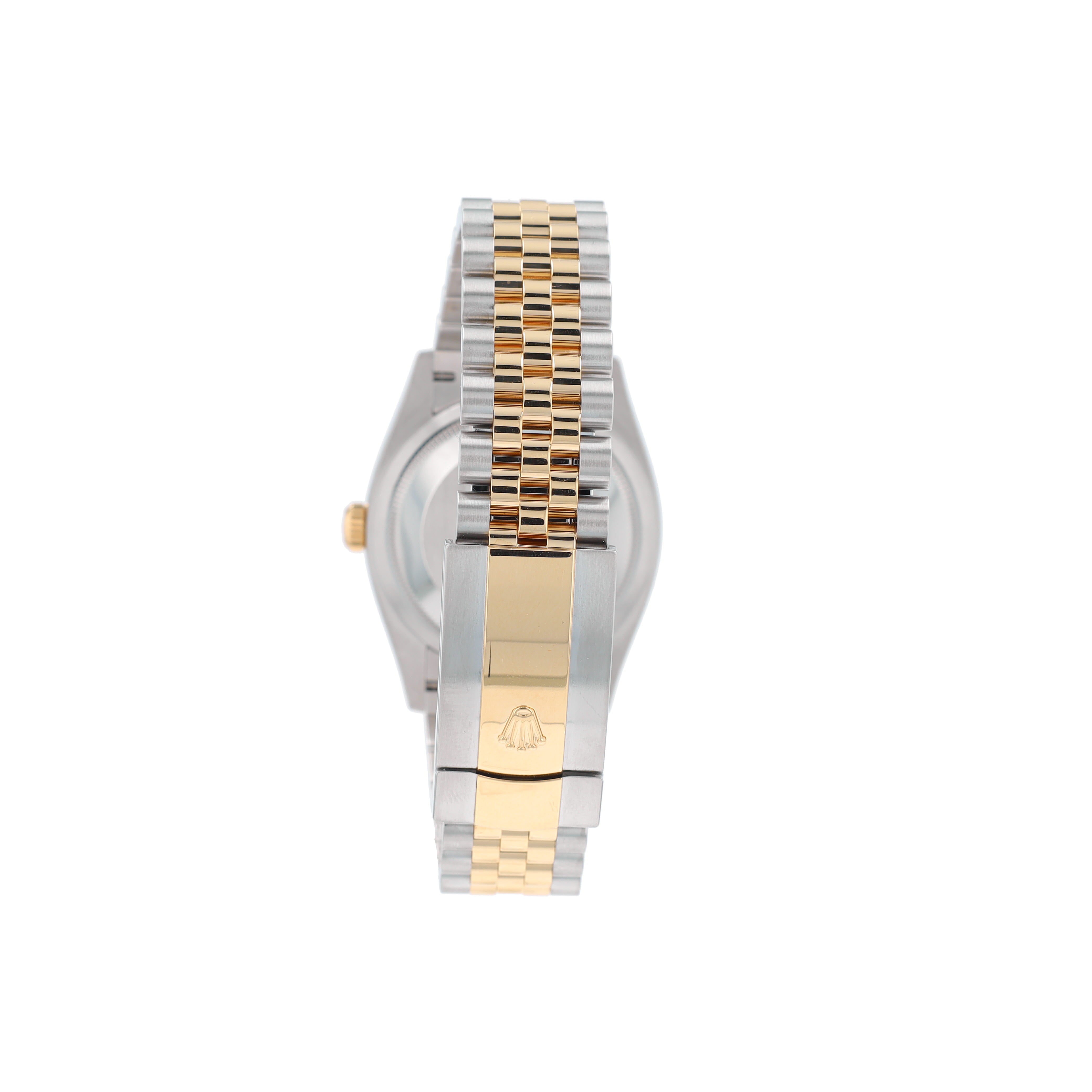Rolex Datejust 126233 36mm Champagne Index Luminous Dial Fluted Bezel Jubilee Band - Luxuriant Concierge