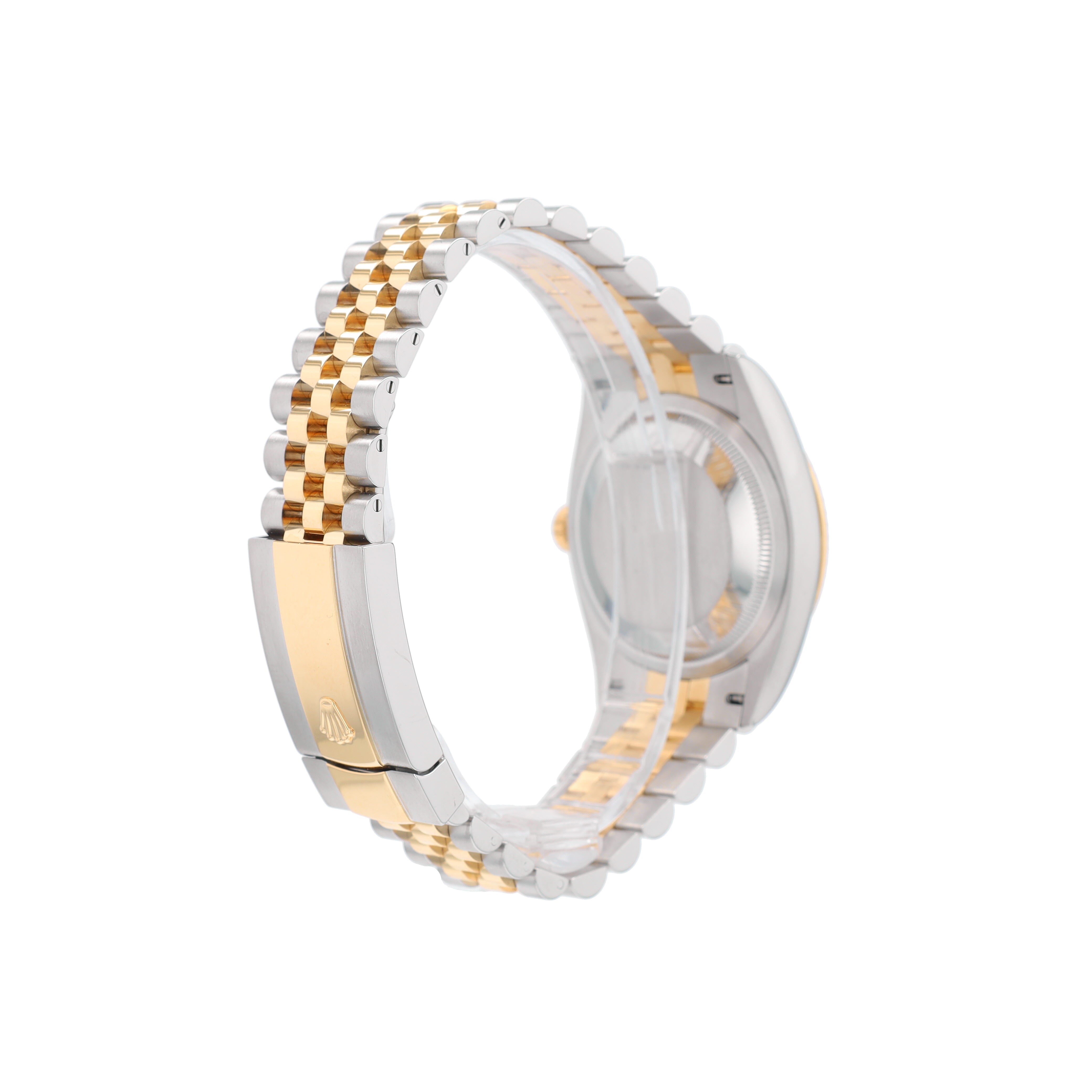 Rolex Datejust 126233 36mm Champagne Index Luminous Dial Fluted Bezel Jubilee Band - Luxuriant Concierge
