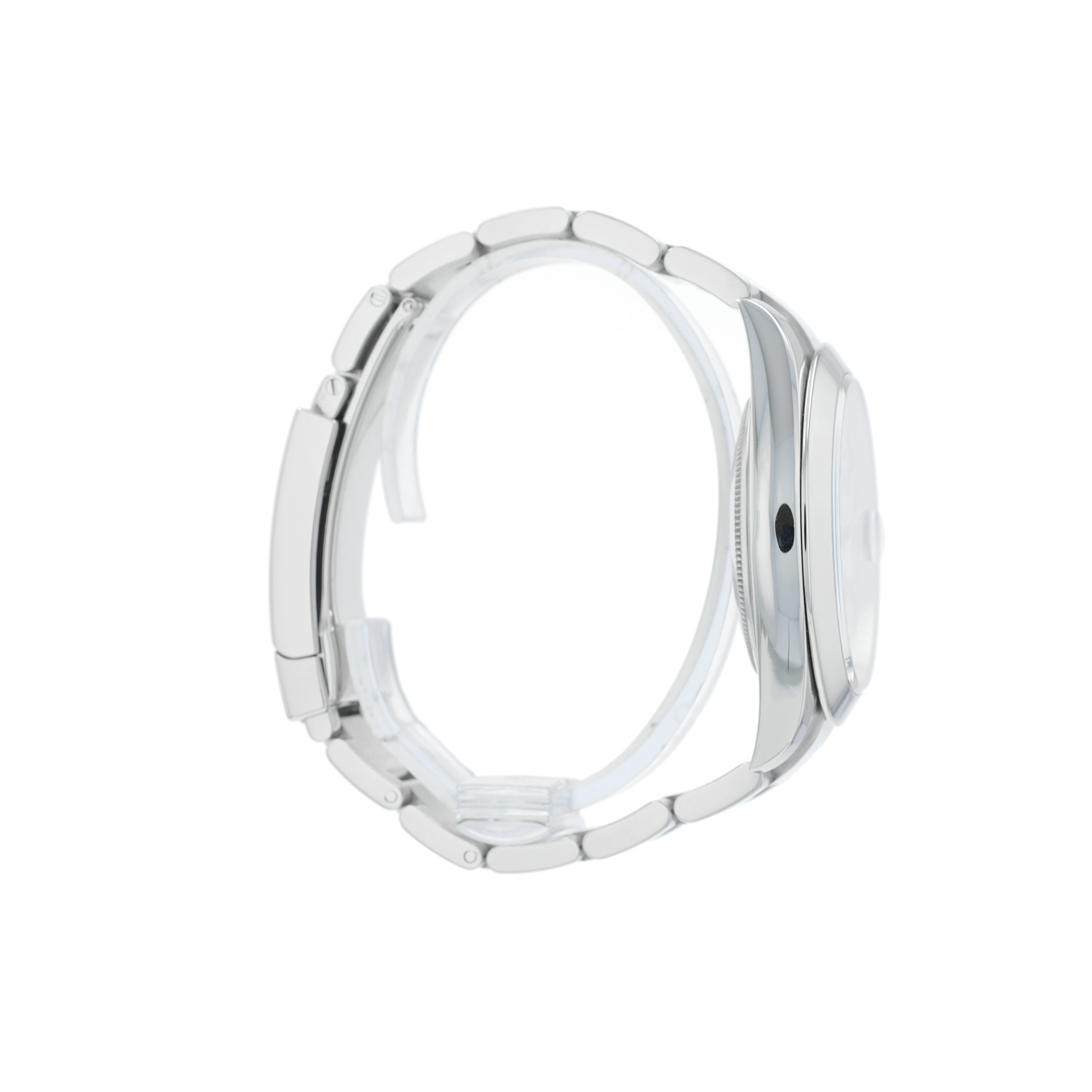 B&P Rolex Datejust 126300 41mm White Luminous Index Dial Smooth Bezel Oyster Band - Luxuriant Concierge