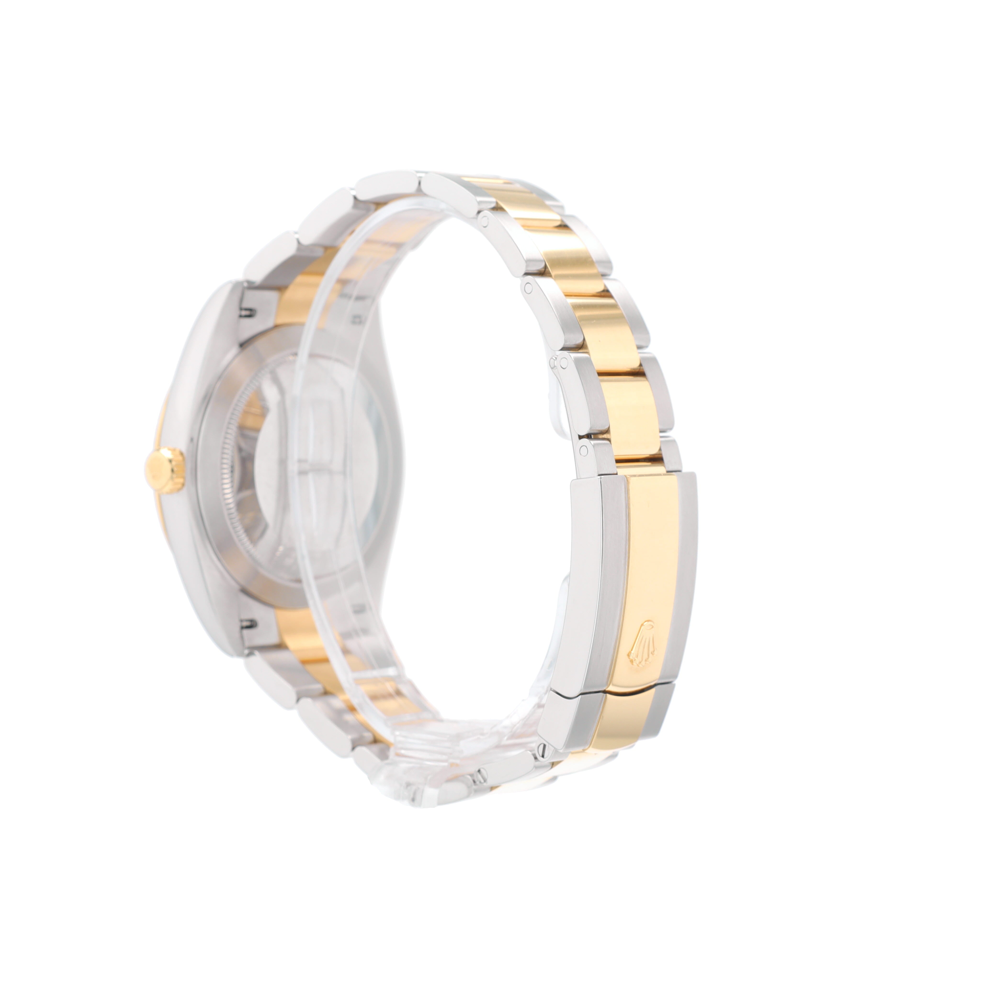 B&P Rolex Datejust 41 126333 41mm Champagne Index Luminous Dial Fluted Bezel Oyster Band - Luxuriant Concierge