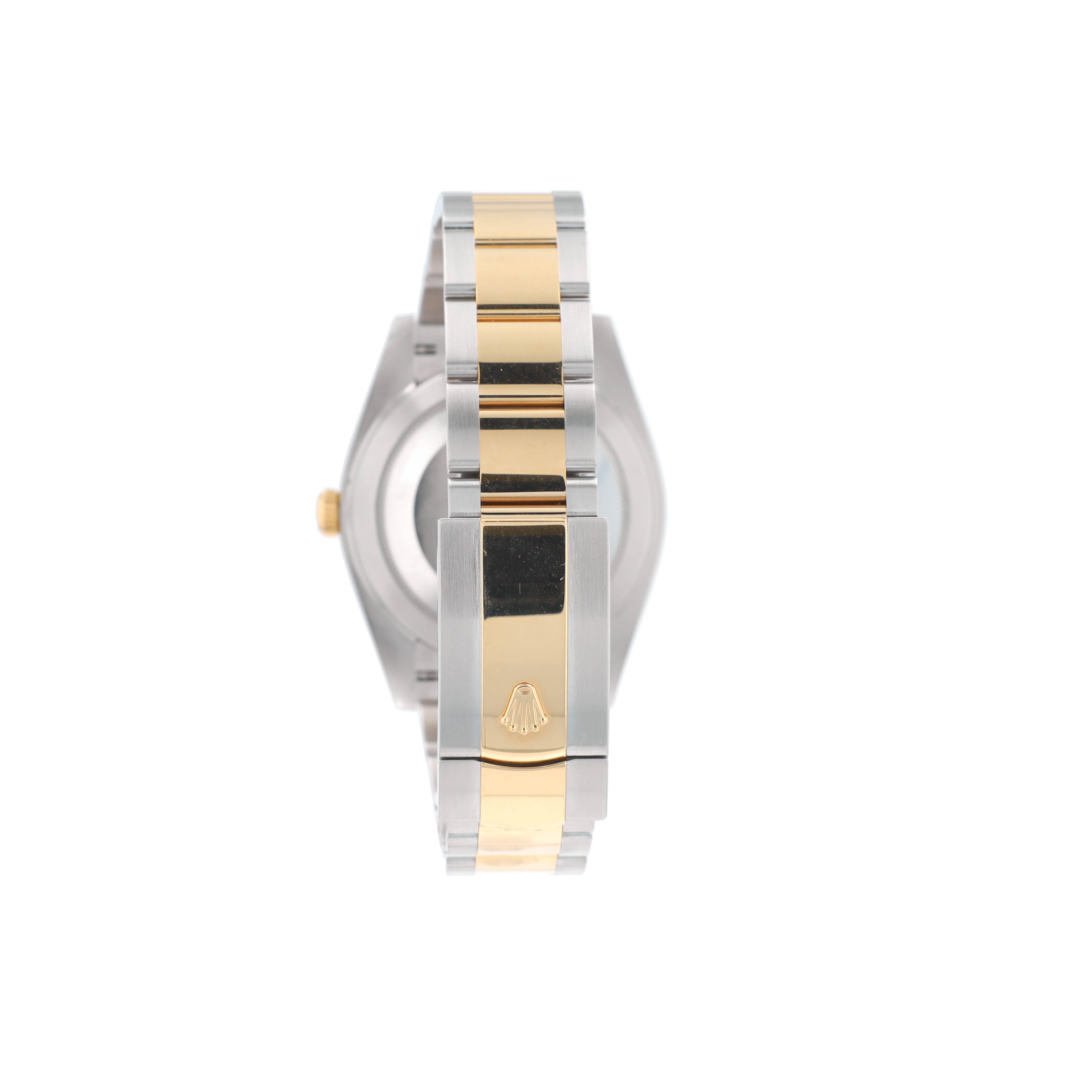 B&P Rolex Datejust 41 126333 41mm Champagne Index Luminous Dial Fluted Bezel Oyster Band - Luxuriant Concierge