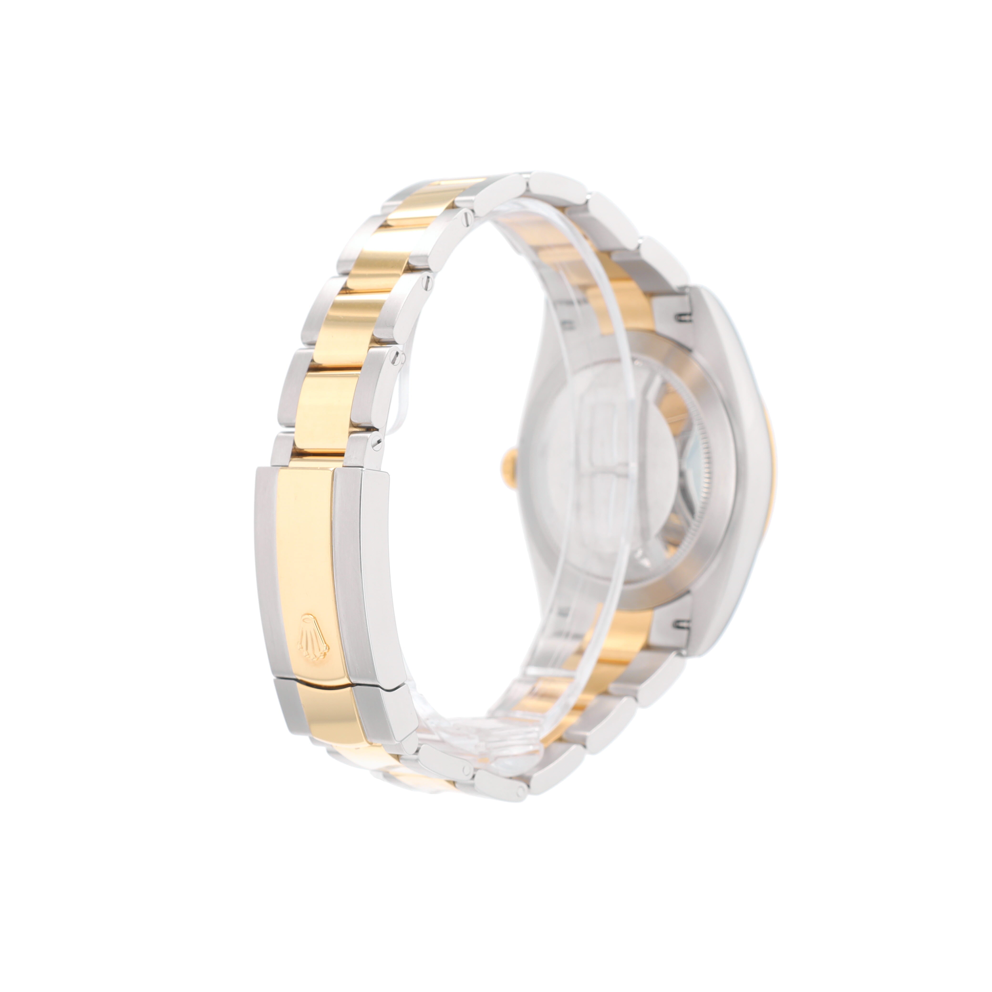 B&P Rolex Datejust 41 126333 41mm Champagne Index Luminous Dial Fluted Bezel Oyster Band - Luxuriant Concierge