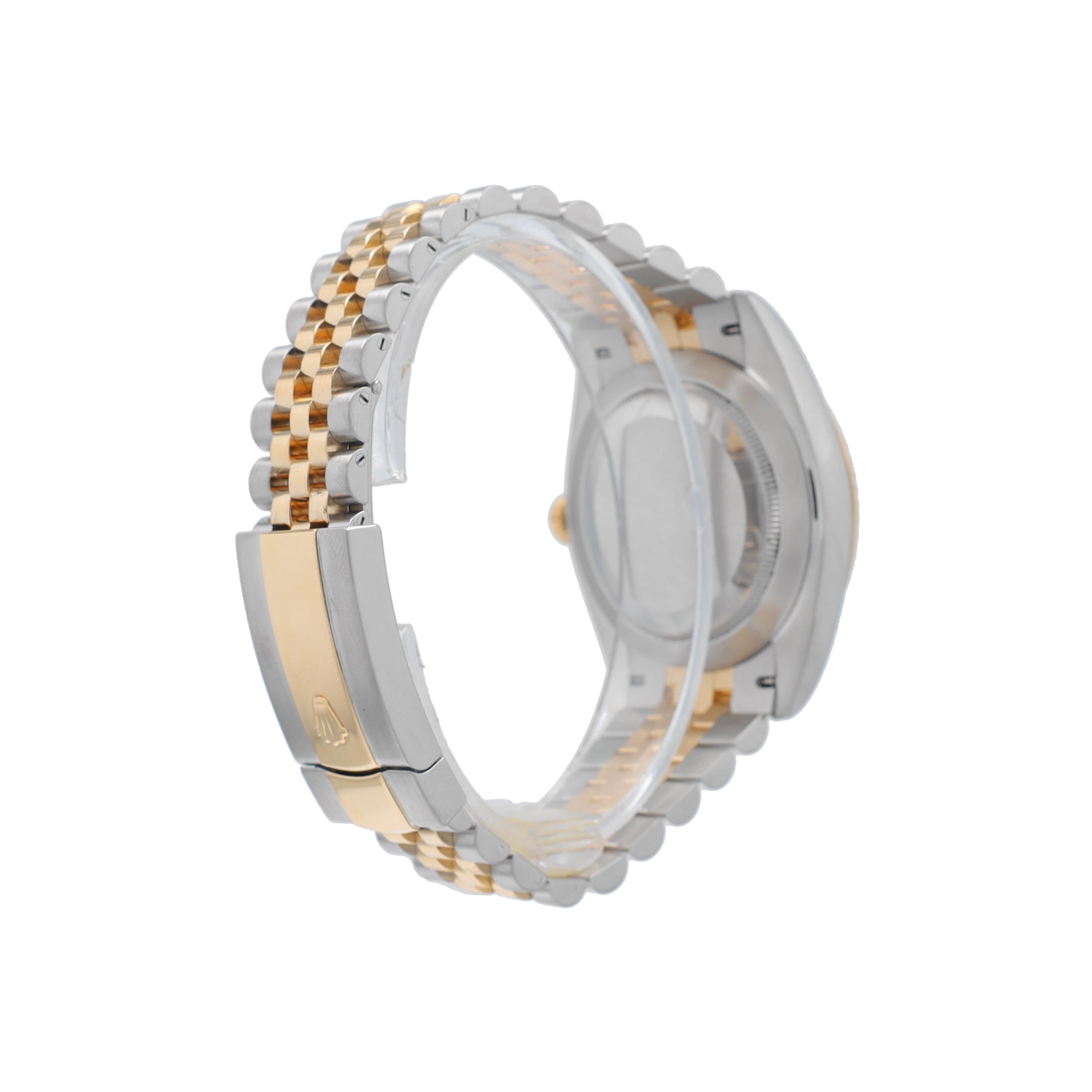B&P Rolex Datejust 40 126333 41mm Champagne Index Dial Fluted Bezel Jubilee Band - Luxuriant Concierge