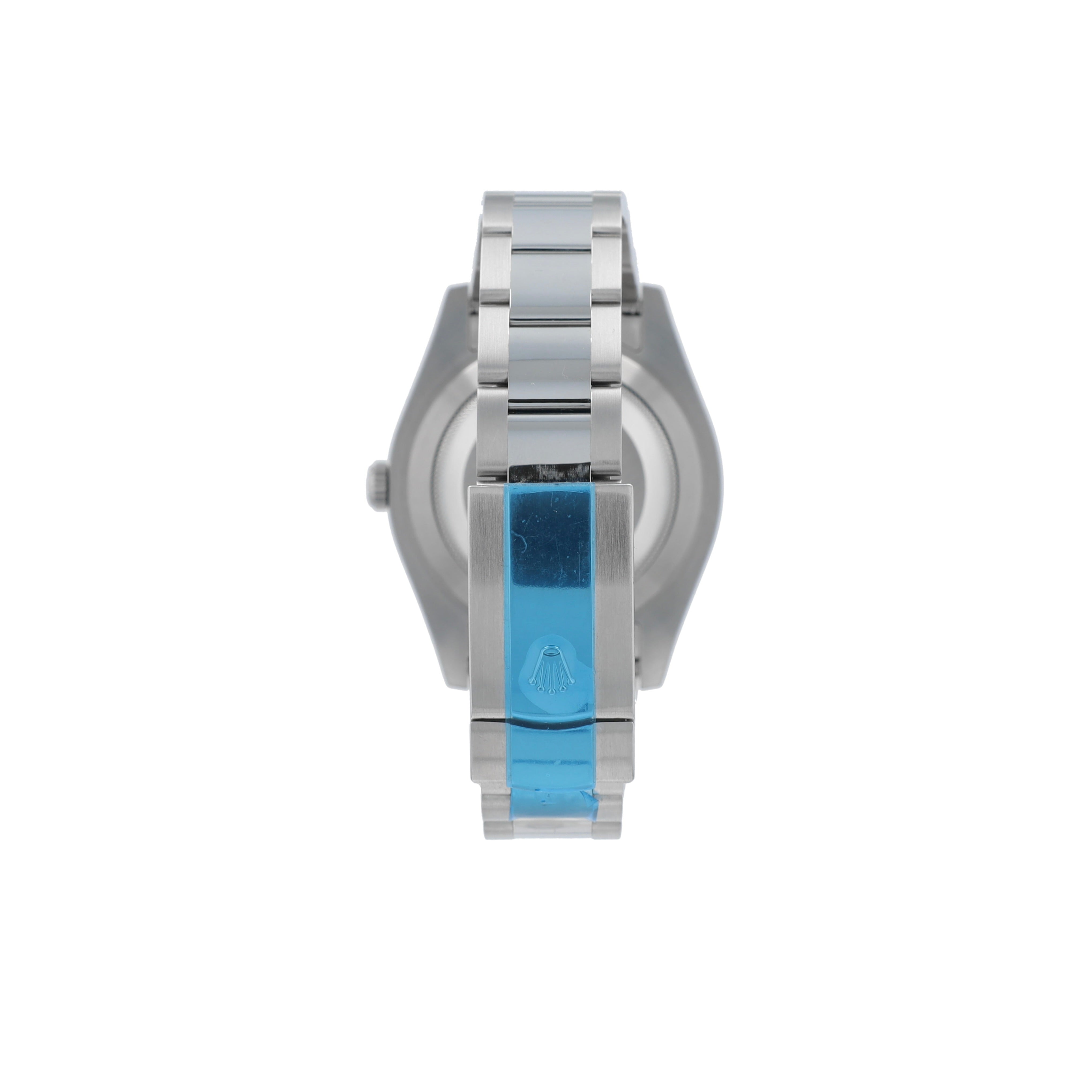 Rolex Datejust 41 126334 41mm Blue Luminous Index Dial Fluted Bezel Oyster Band - Luxuriant Concierge