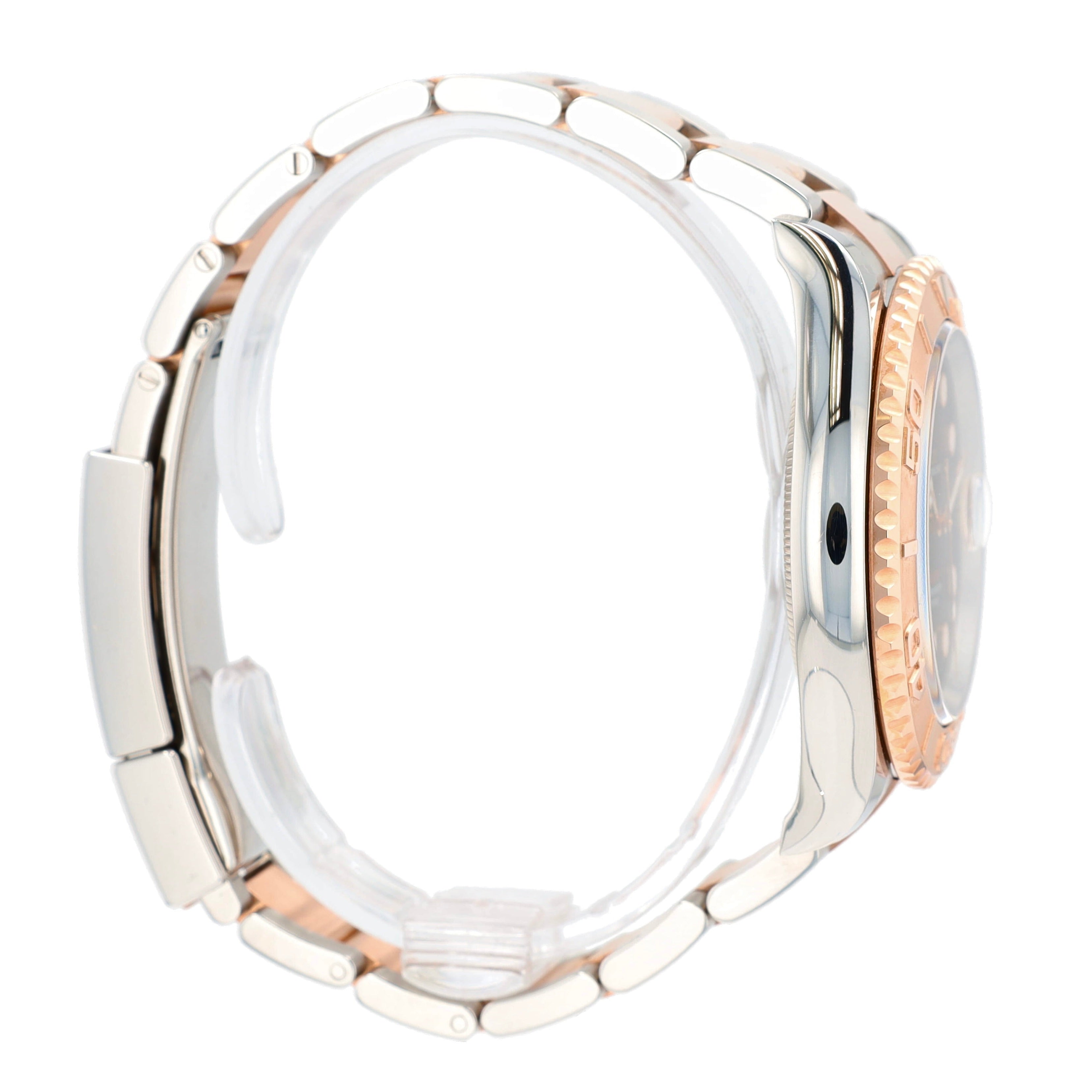 B&P Rolex Yacht-Master 126621 40mm Black Luminous Dial Rotatable Bezel Bezel Oyster Band