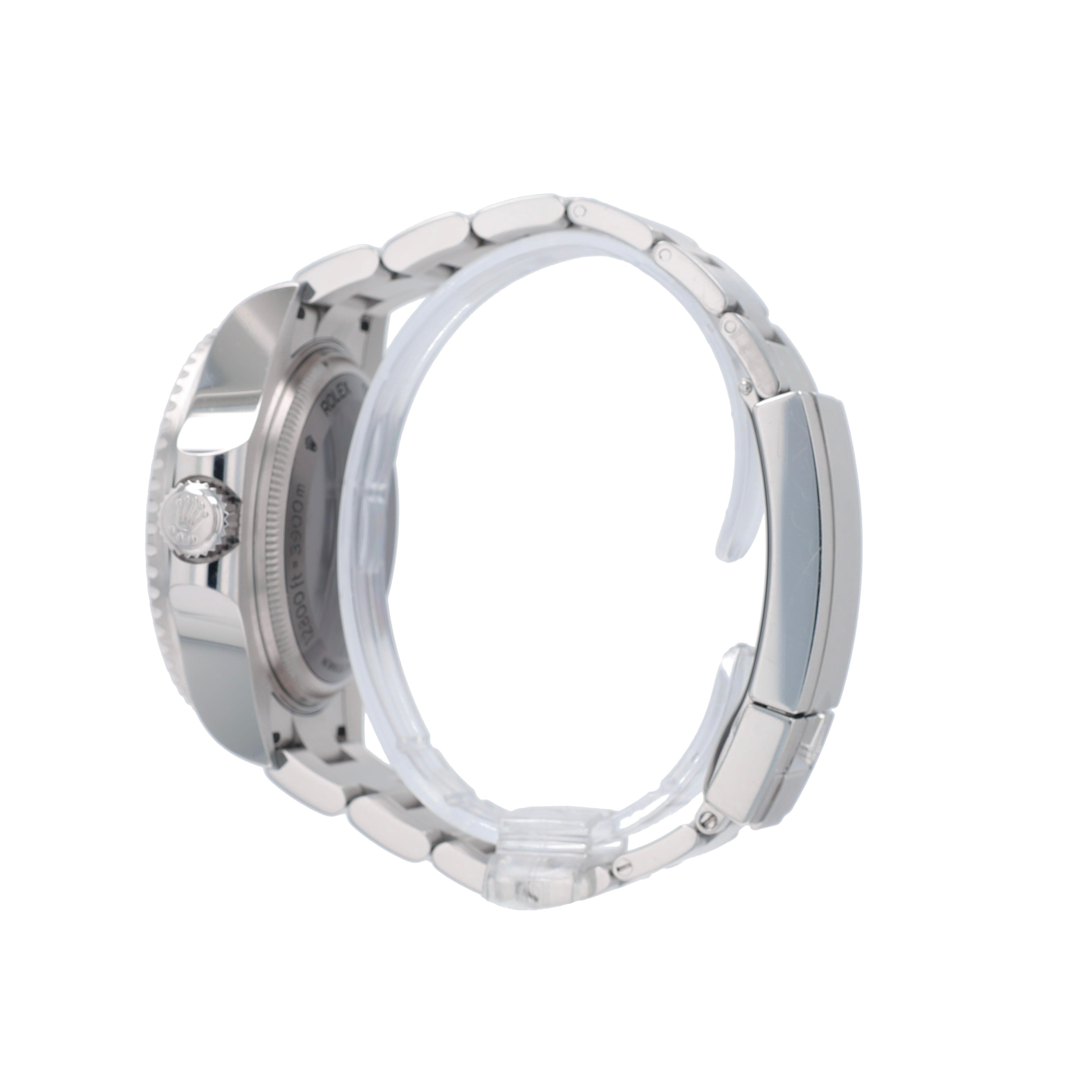 B&P Rolex Sea-Dweller 136660 44mm Blue-Black Luminous Dial Rotating Bezel with Black Insert Bezel Oyster Band - Luxuriant Concierge