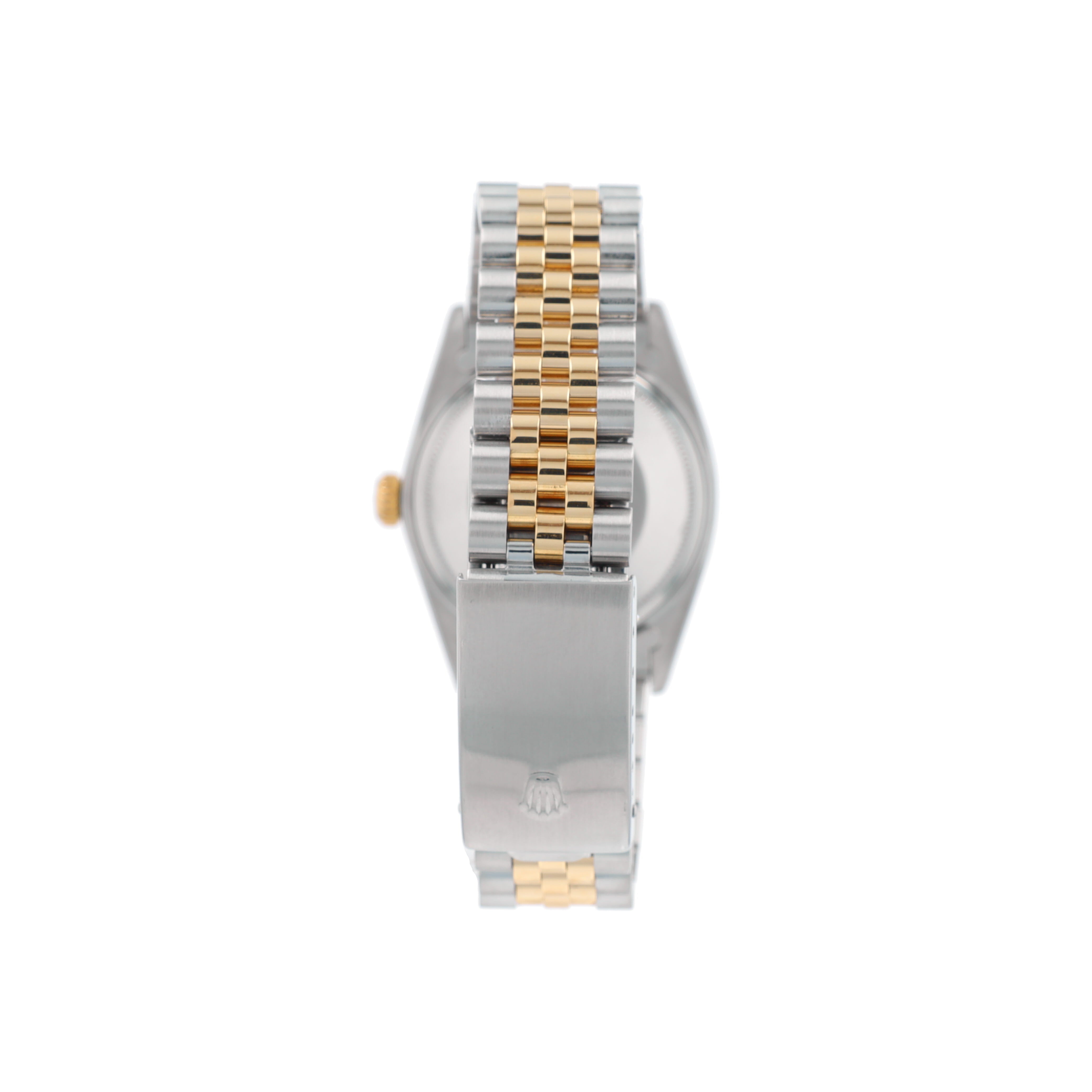 Rolex Datejust 1600 36mm Silver Index Dial Smooth Bezel Jubilee Band - Luxuriant Concierge