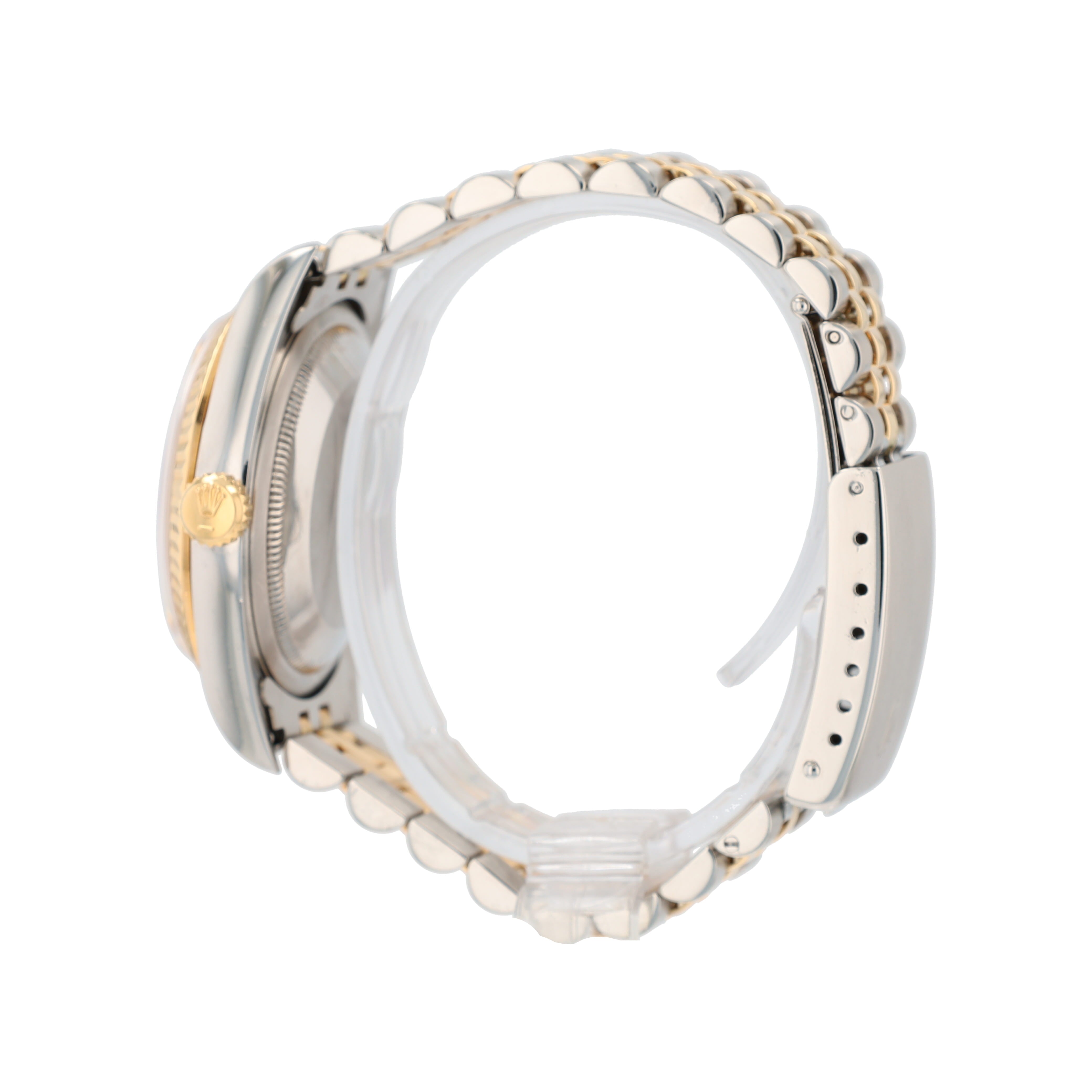 Rolex Datejust 36mm Champagne Index Dial Jubilee Band