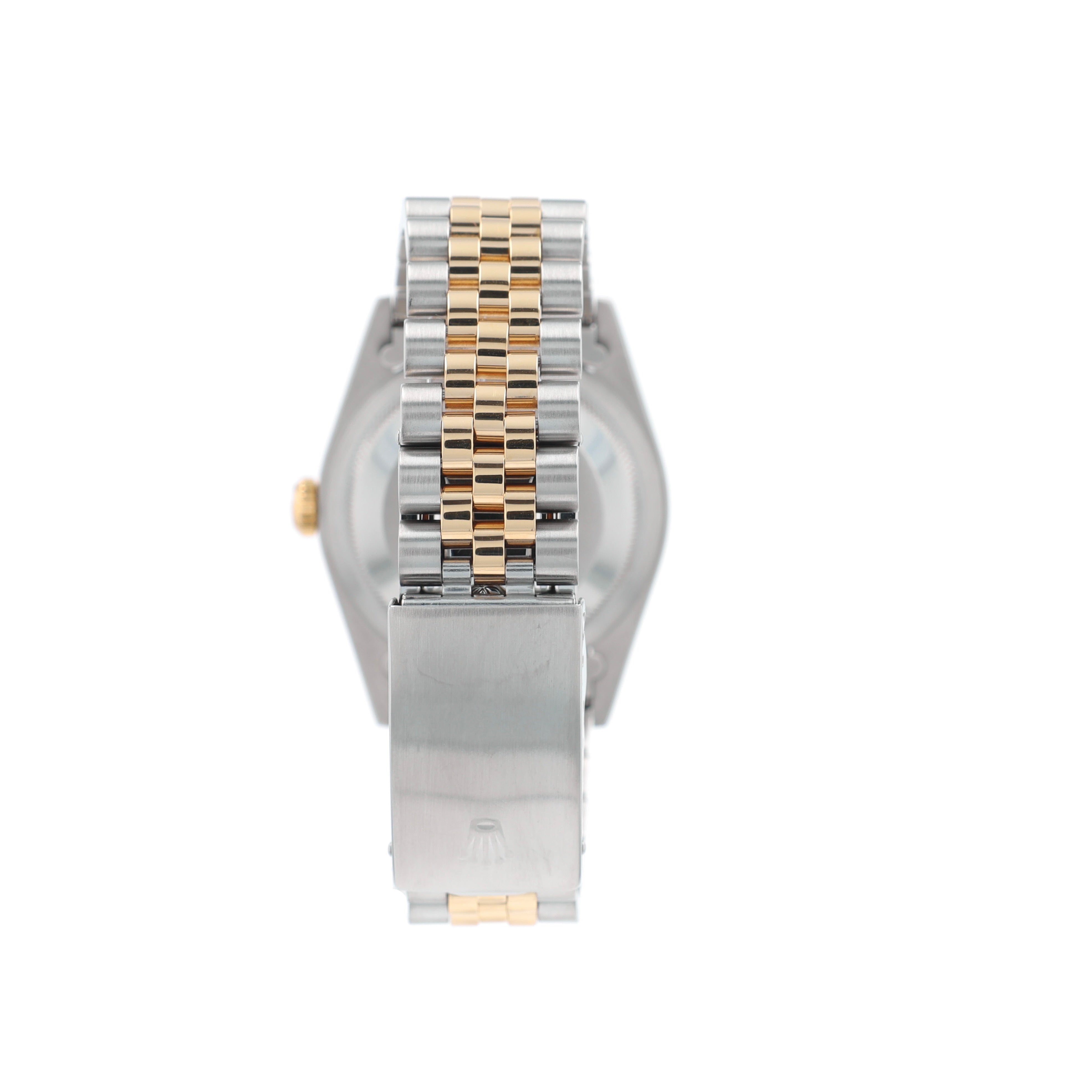 Rolex Datejust 16233 36mm Champagne Jubilee Diamond (N.S) Dial Fluted Bezel Jubilee Band - Luxuriant Concierge