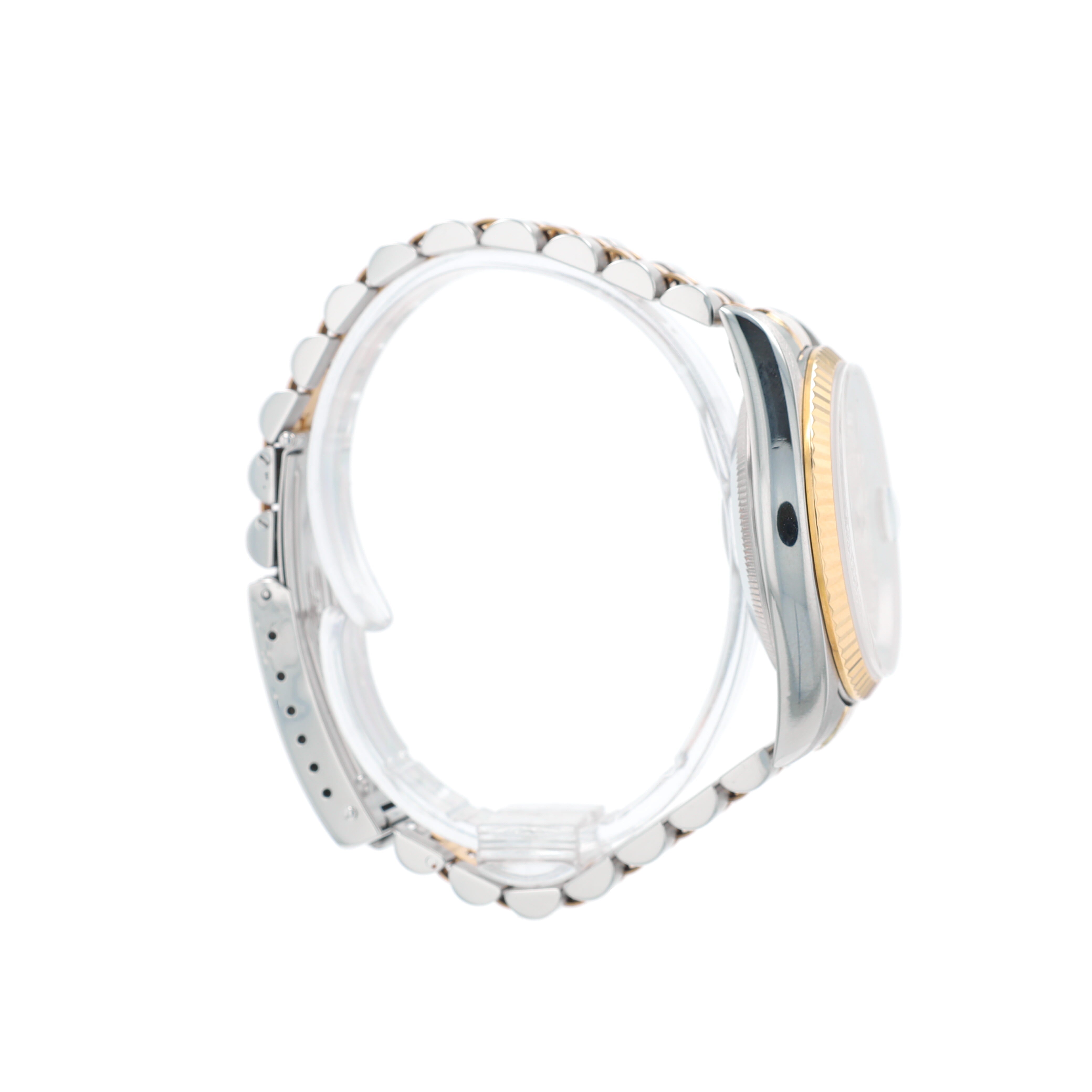 Rolex Datejust 16233 36mm Champagne Jubilee Diamond (N.S) Dial Fluted Bezel Jubilee Band - Luxuriant Concierge