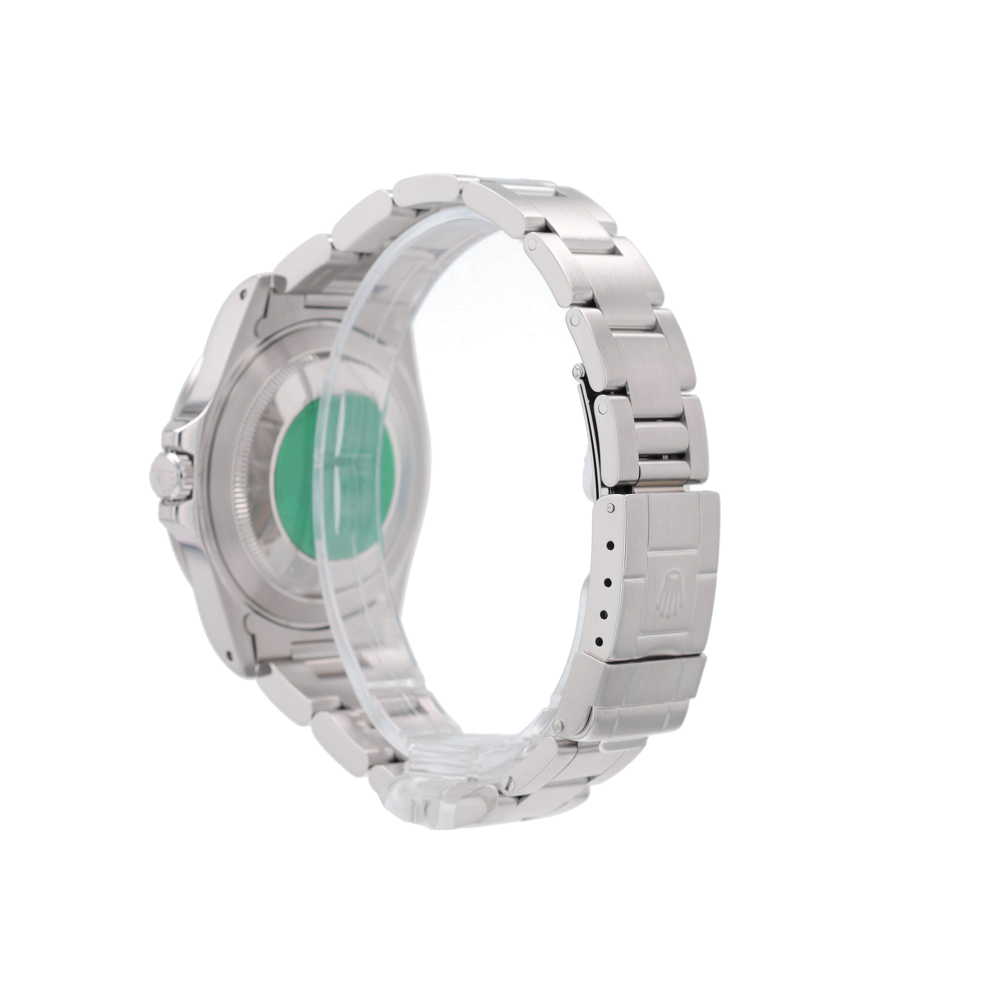 B&P Rolex Explorer II 16570 40mm Black Luminous Dial GMT Bezel Oyster Band - Luxuriant Concierge