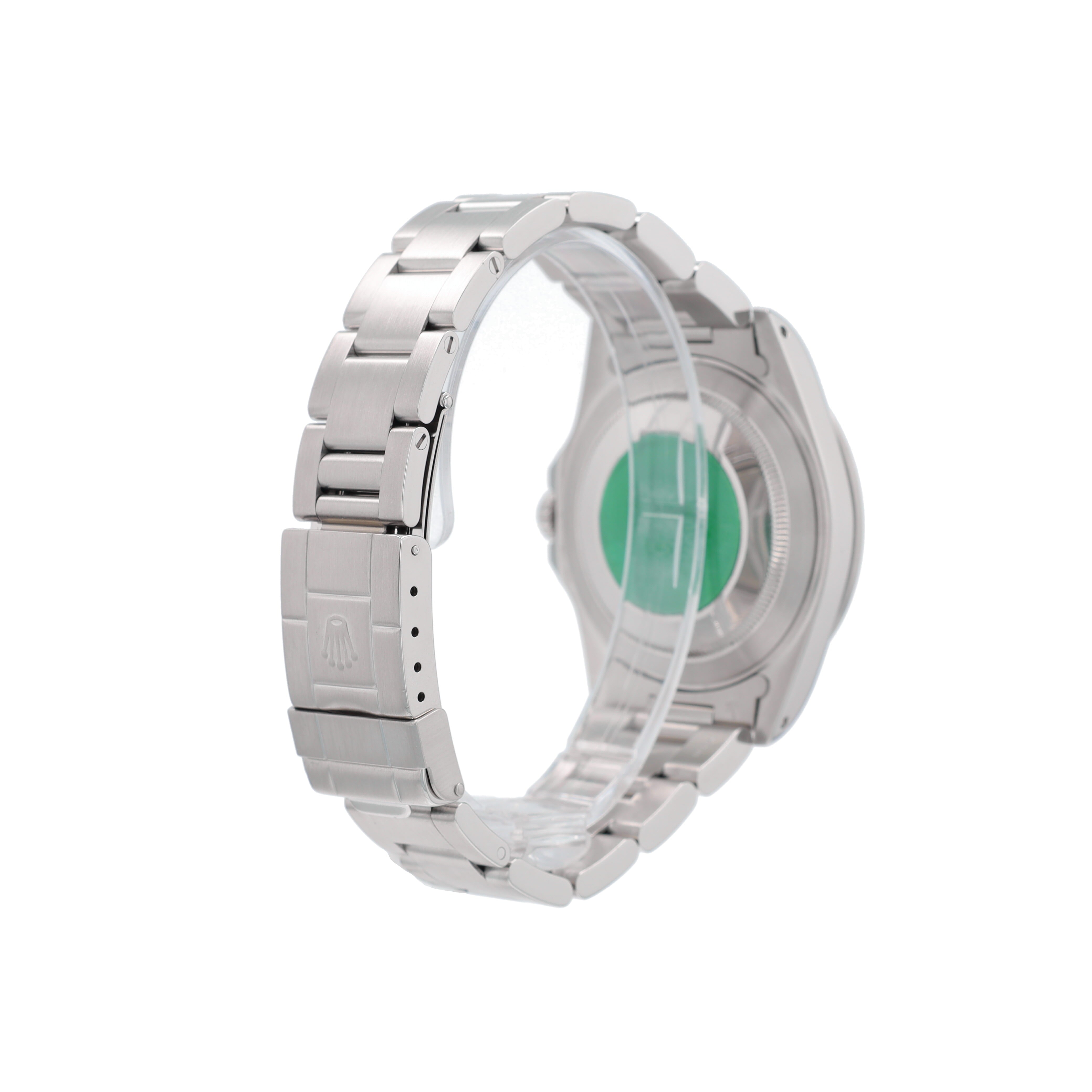 B&P Rolex Explorer II 16570 40mm Black Luminous Dial GMT Bezel Oyster Band - Luxuriant Concierge
