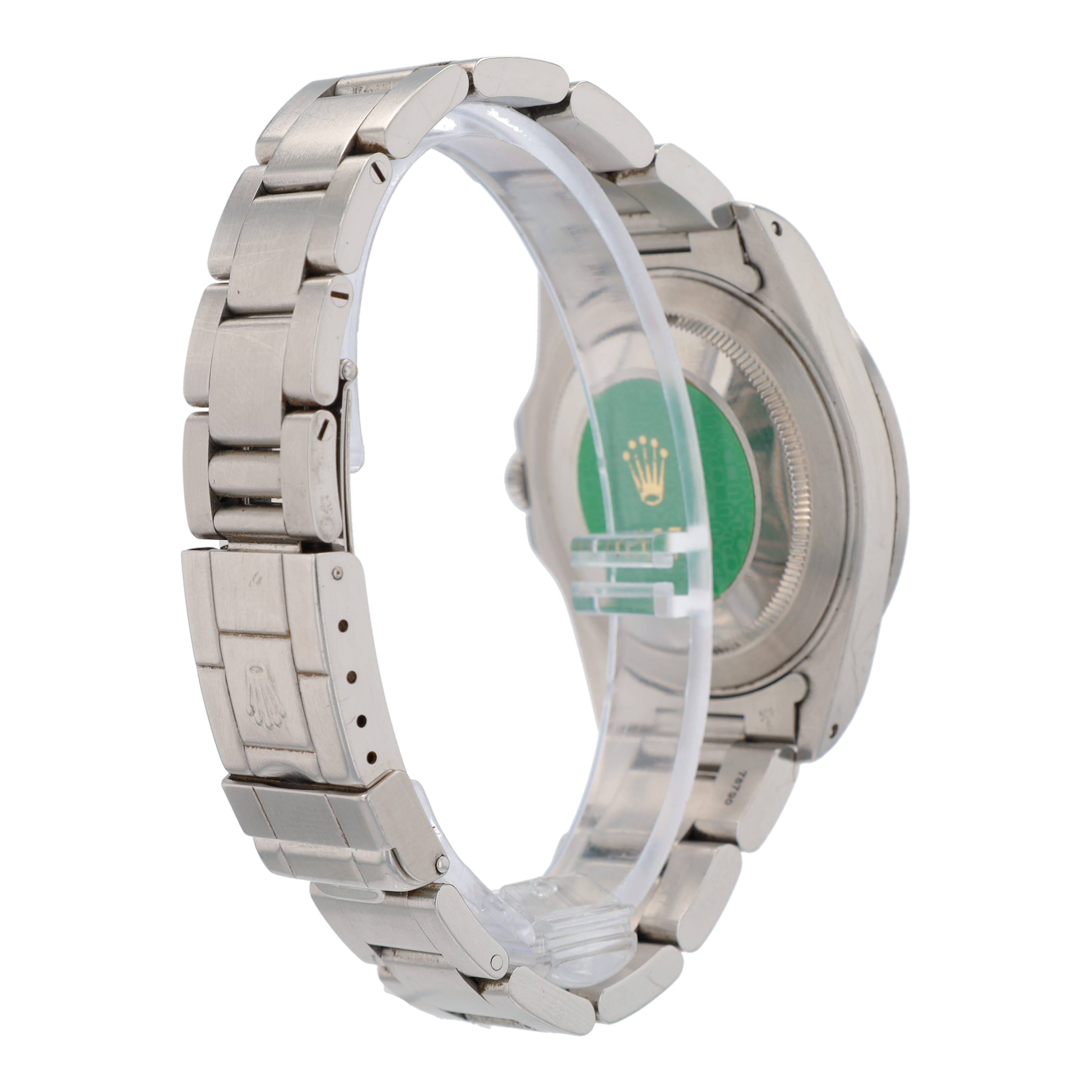 Rolex Explorer II 16570 40mm Black Luminous Dial GMT Bezel Oyster Band
