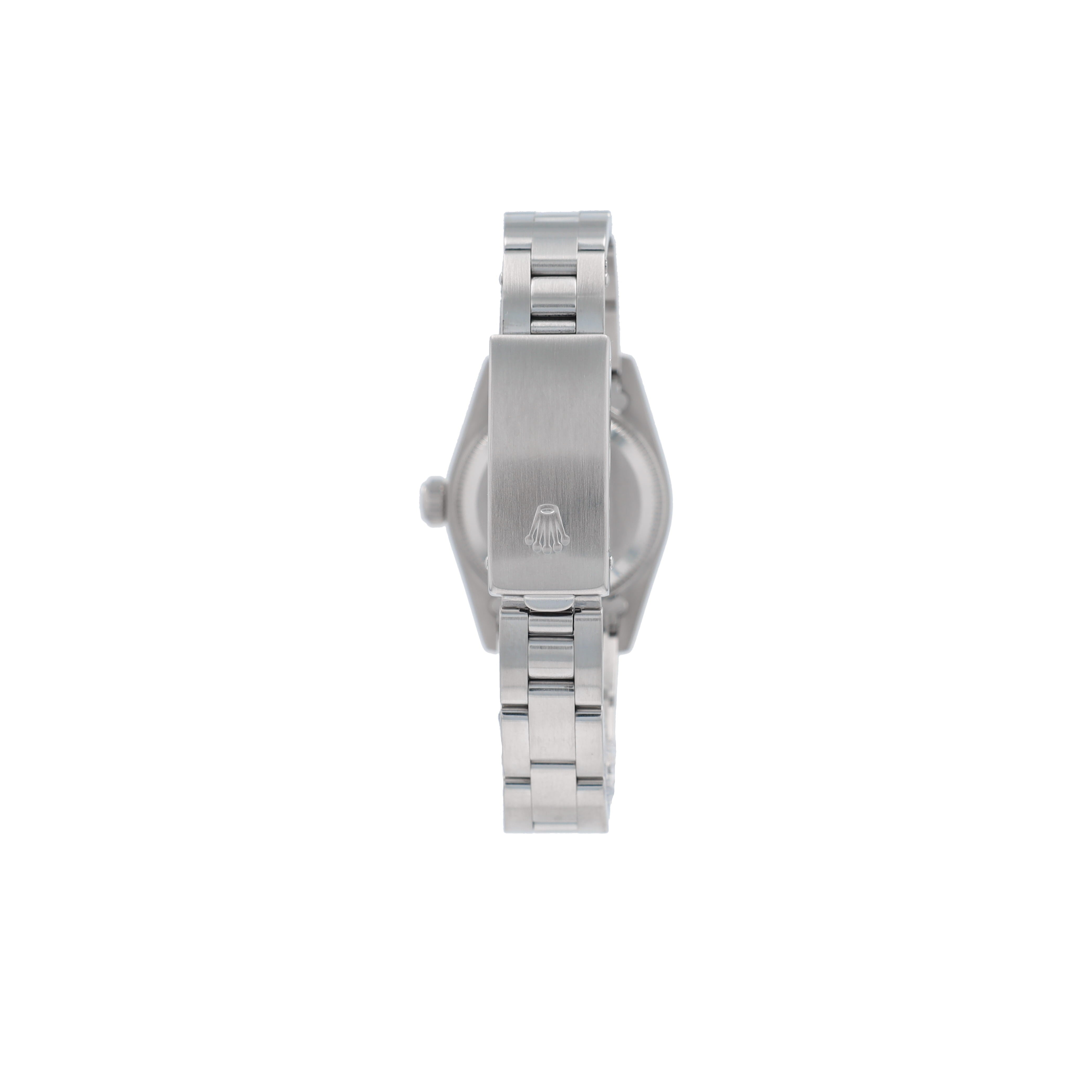 Rolex Oyster perpetual 67180 26mm Salmon Index Dial Smooth Bezel Jubilee Band