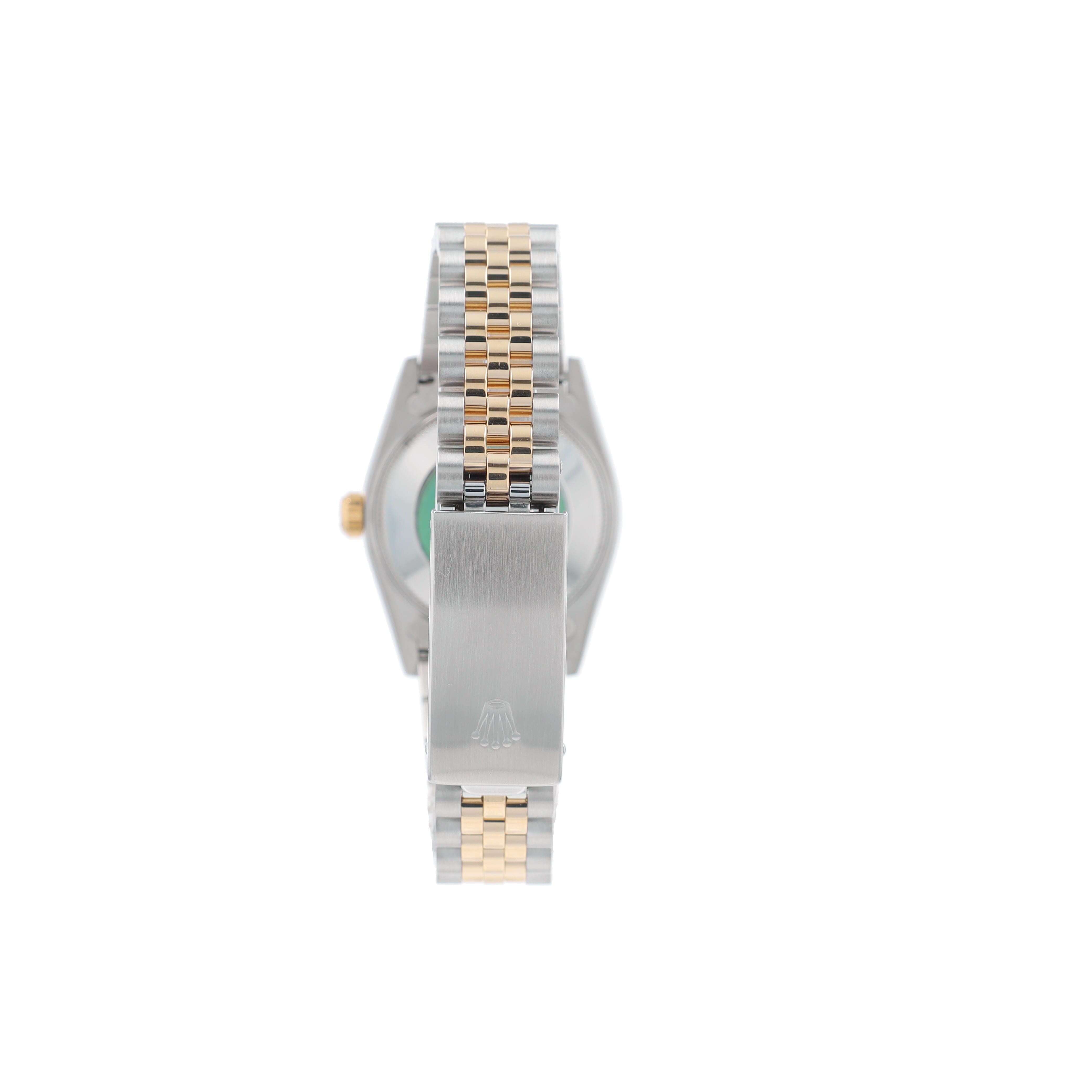 Rolex Datejust 68273 31mm White Roman Dial Fluted Bezel Jubilee Band - Luxuriant Concierge