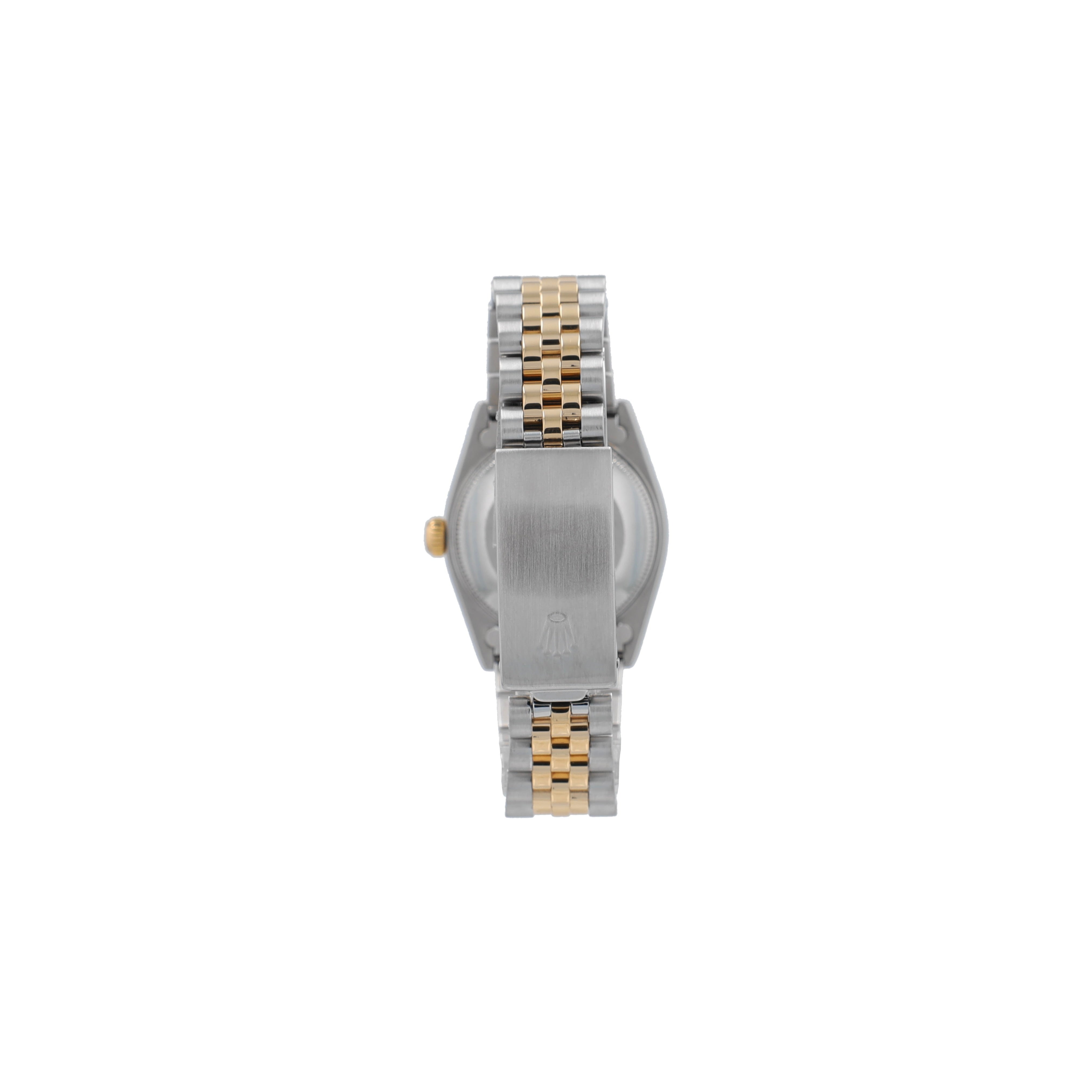 Rolex Datejust 68273 31mm Champagne Diamonds Dial Fluted Bezel Jubilee Band - Luxuriant Concierge