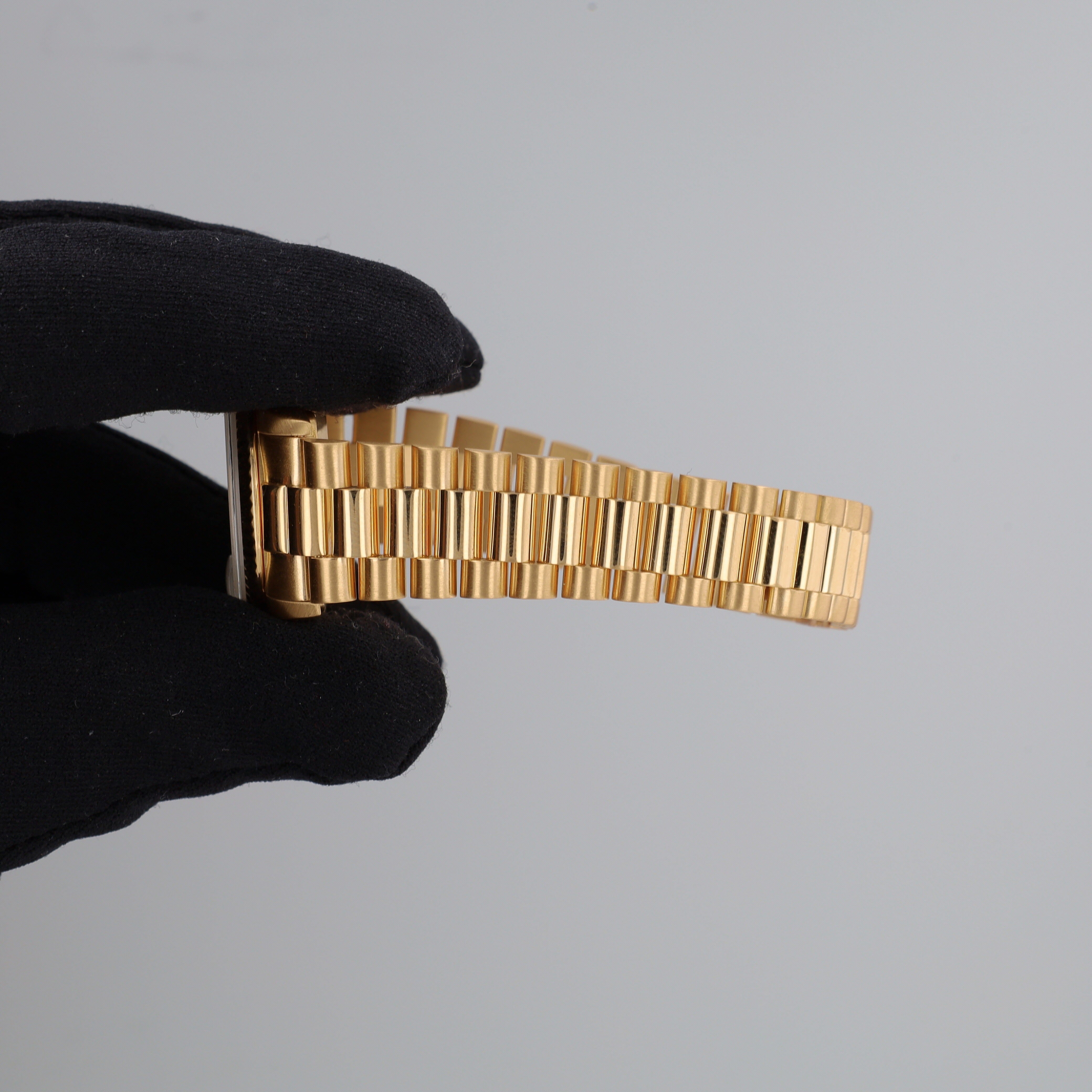 Rolex Datejust 68278 31mm Champagne Diamonds (O.S) Dial Fluted Bezel President Band - Luxuriant Concierge