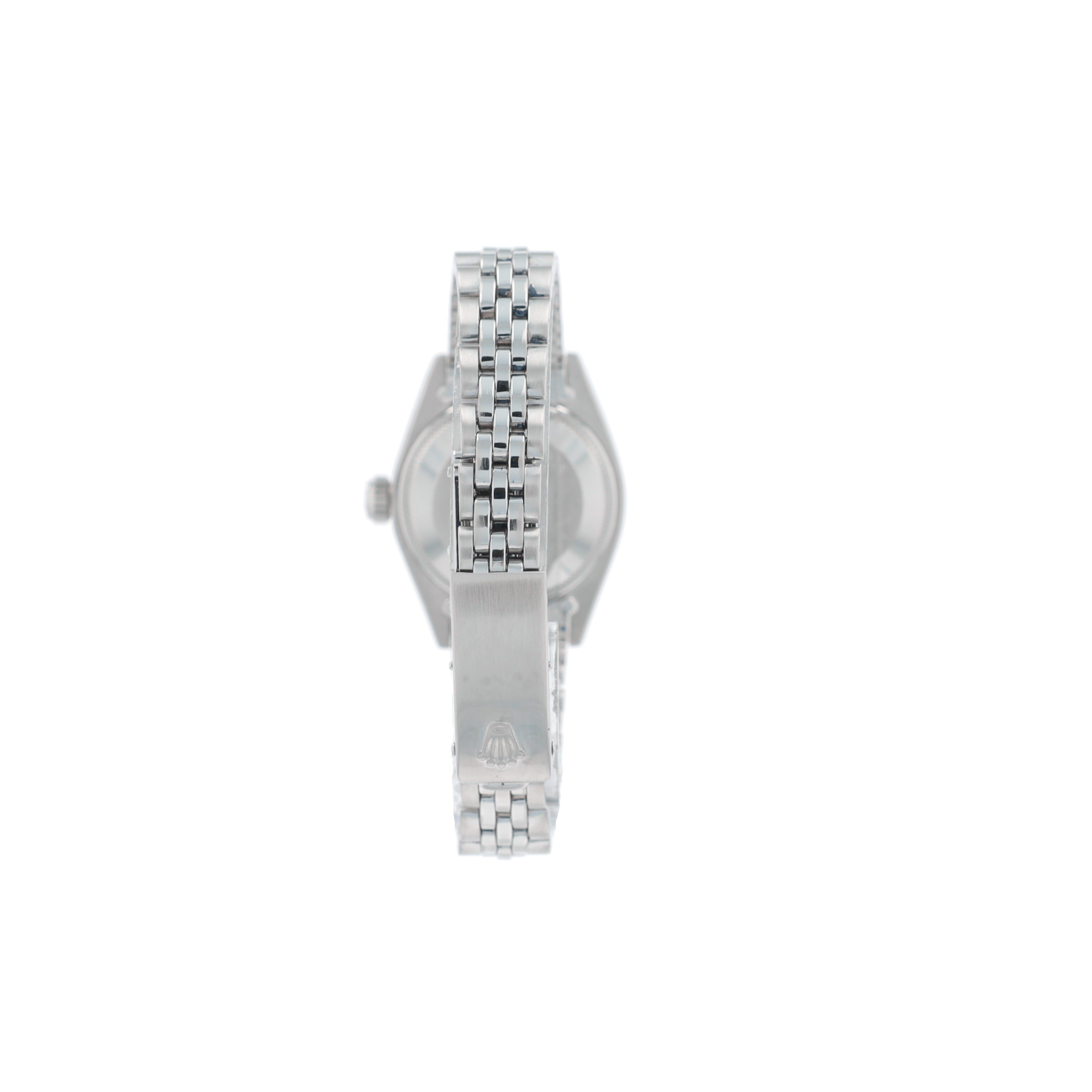 Rolex Datejust 6917 26mm Silver Index Dial Fluted Bezel Jubilee Band - Luxuriant Concierge