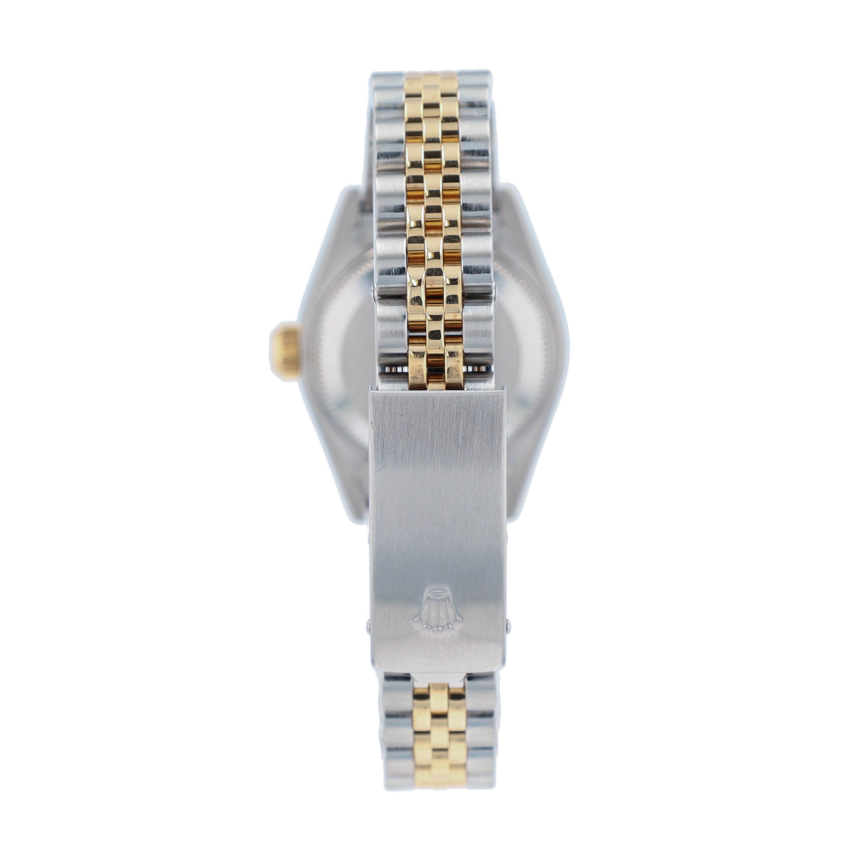 B&P Rolex Datejust 69173 26mm Champagne Index Dial Fluted Bezel Jubilee Band