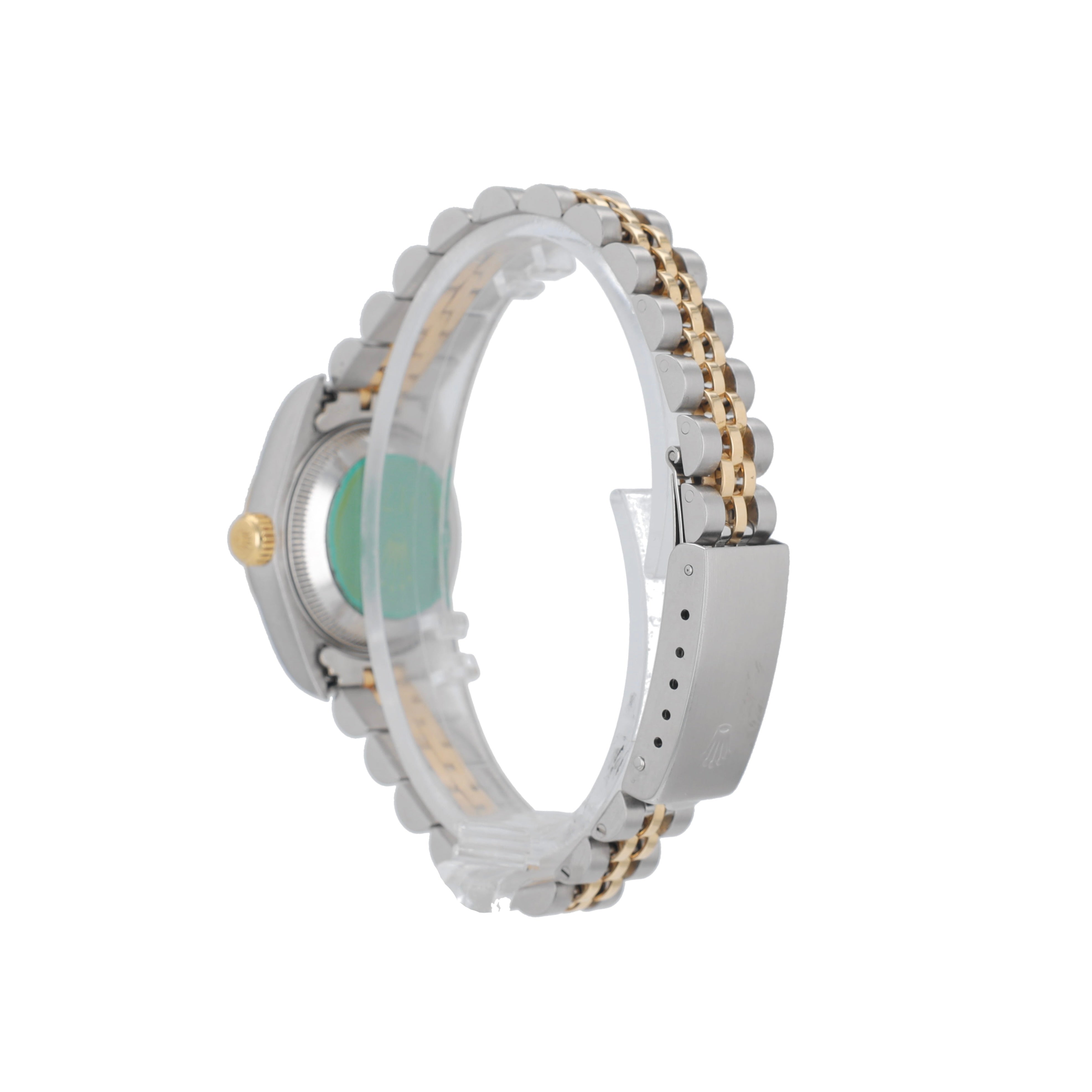 Rolex Datejust 69173 26mm Cream Pyramid Roman Numeral Dial Fluted Bezel Jubilee Band - Luxuriant Concierge