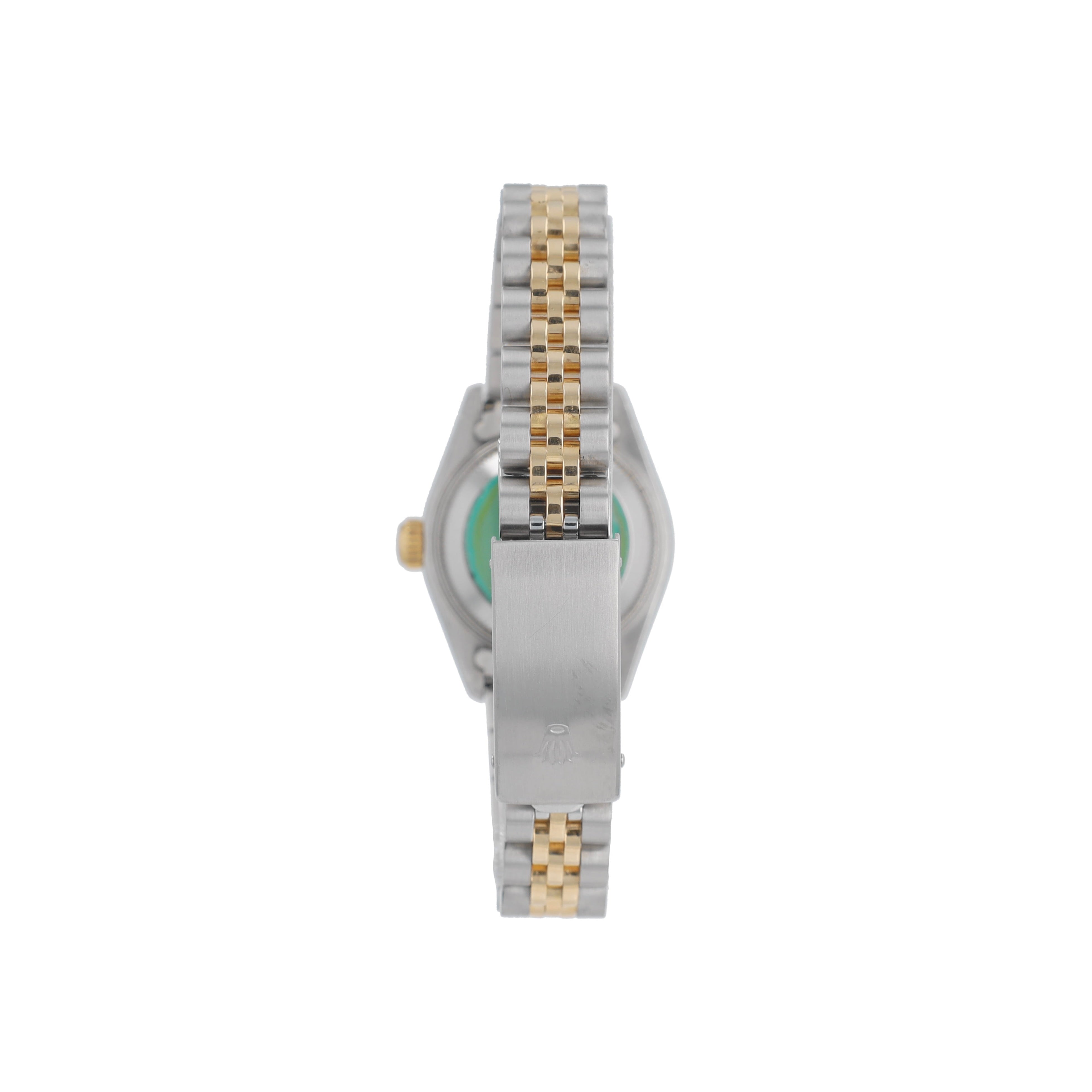 Rolex Datejust 69173 26mm Cream Pyramid Roman Numeral Dial Fluted Bezel Jubilee Band - Luxuriant Concierge