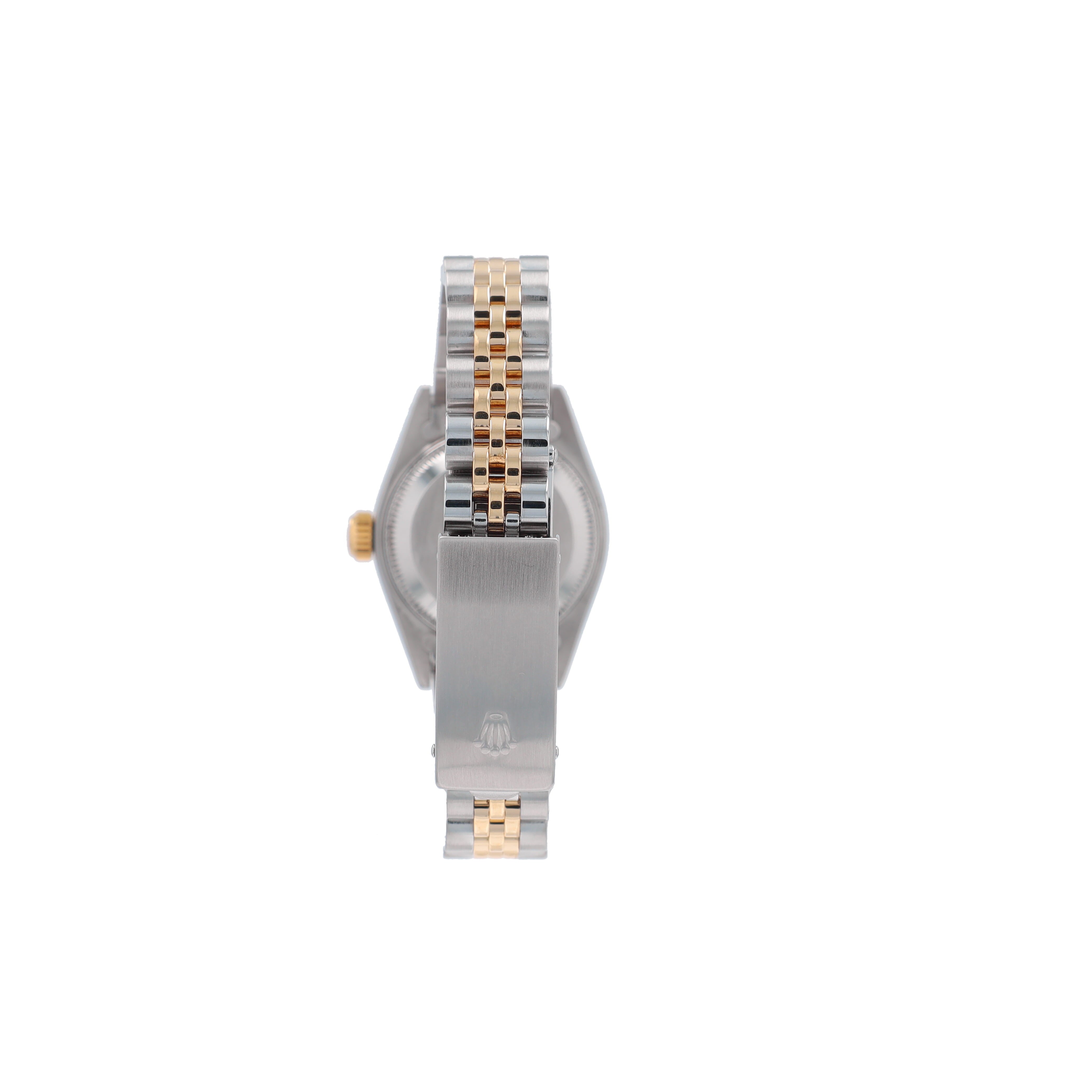 Rolex Datejust 69173 26mm Champagne Index Dial Fluted Bezel Jubilee Band - Luxuriant Concierge