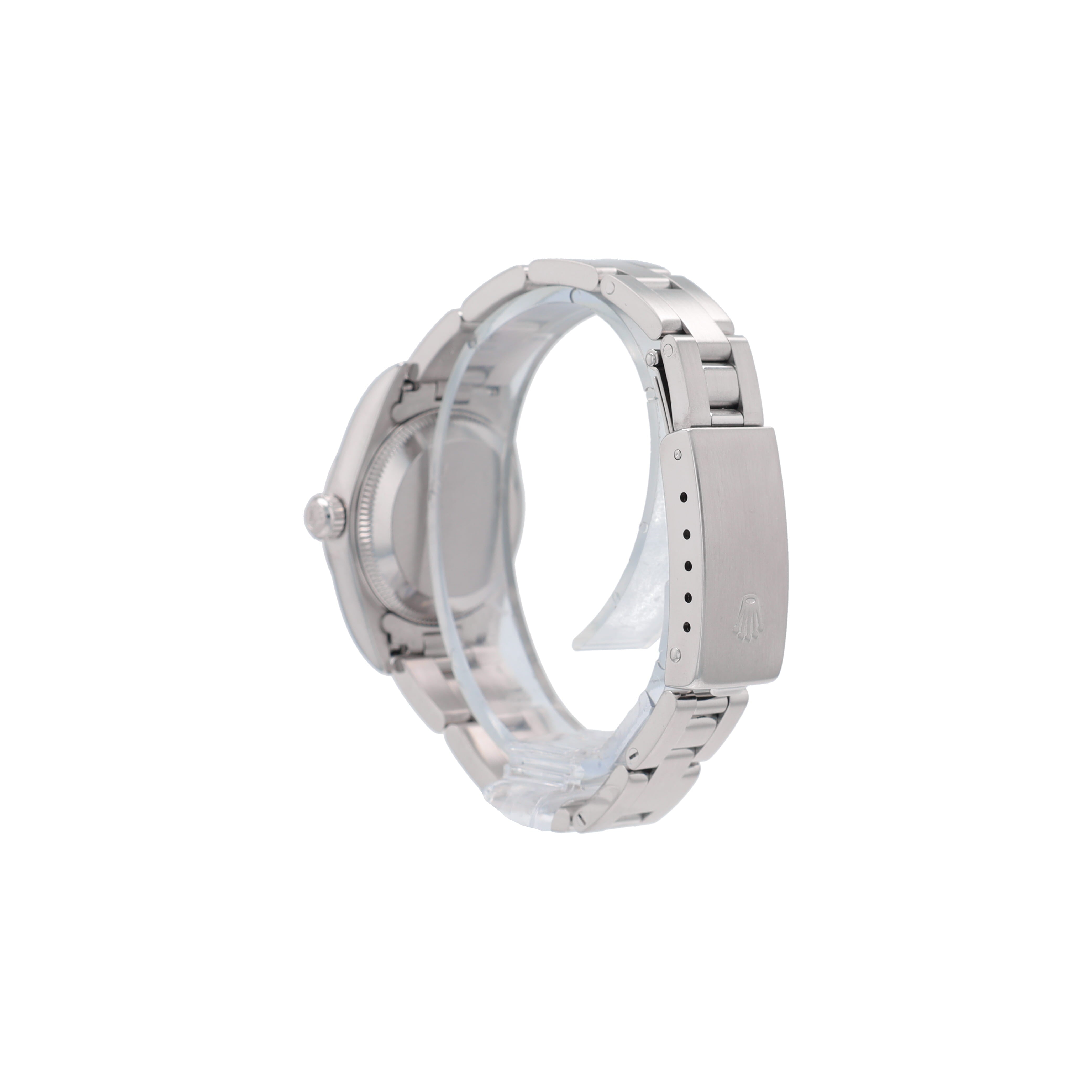 Rolex Oyster perpetual 76080 26mm Salmon Index Arabic Dial Smooth Bezel Oyster Band